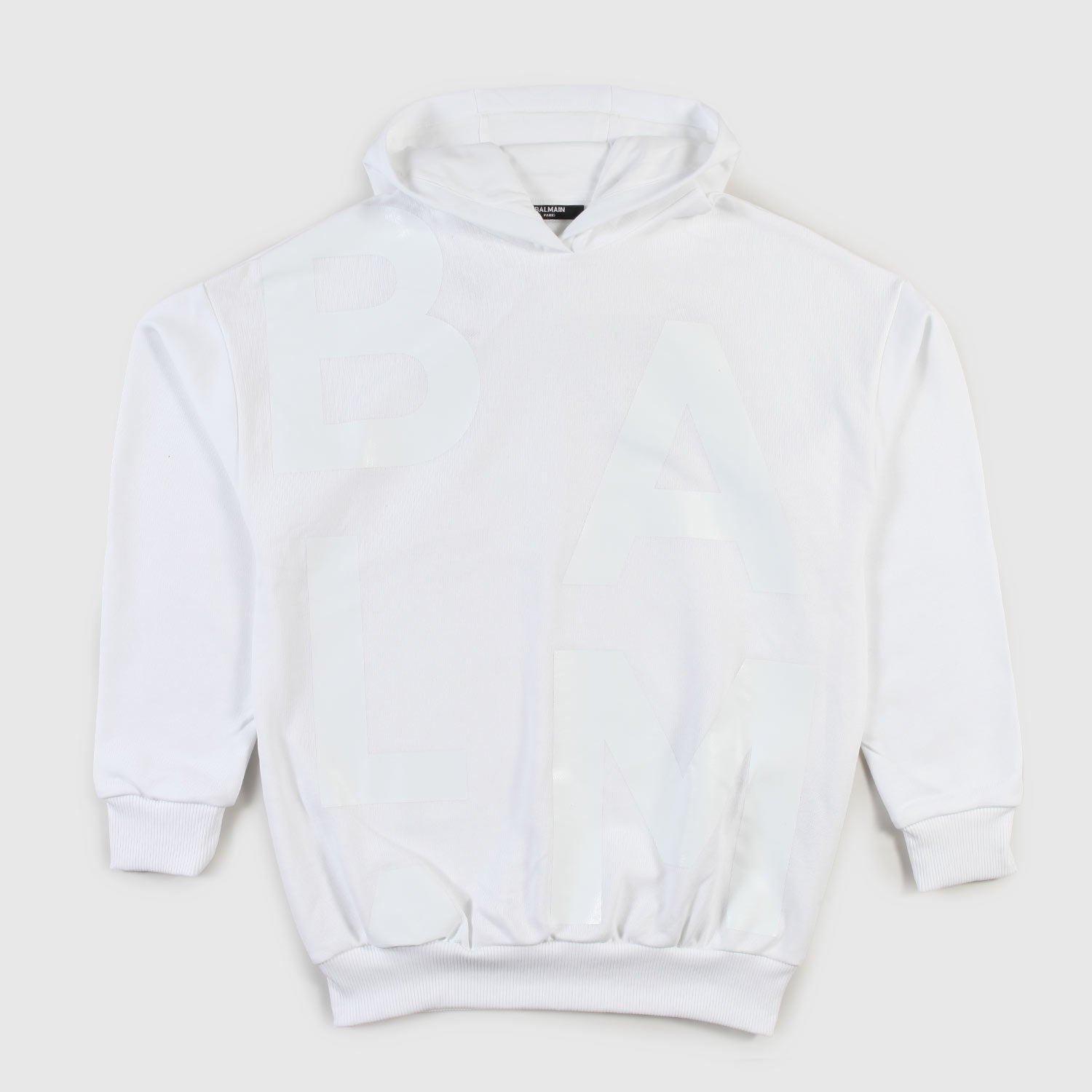 Felpa bianca con cappuccio unisex - annameglio.com abbigliamento moda