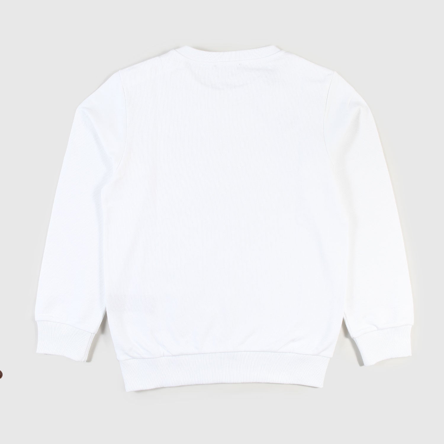 Felpa bianca con bottoni e stampa ragazza - annameglio.com abbigliamento moda