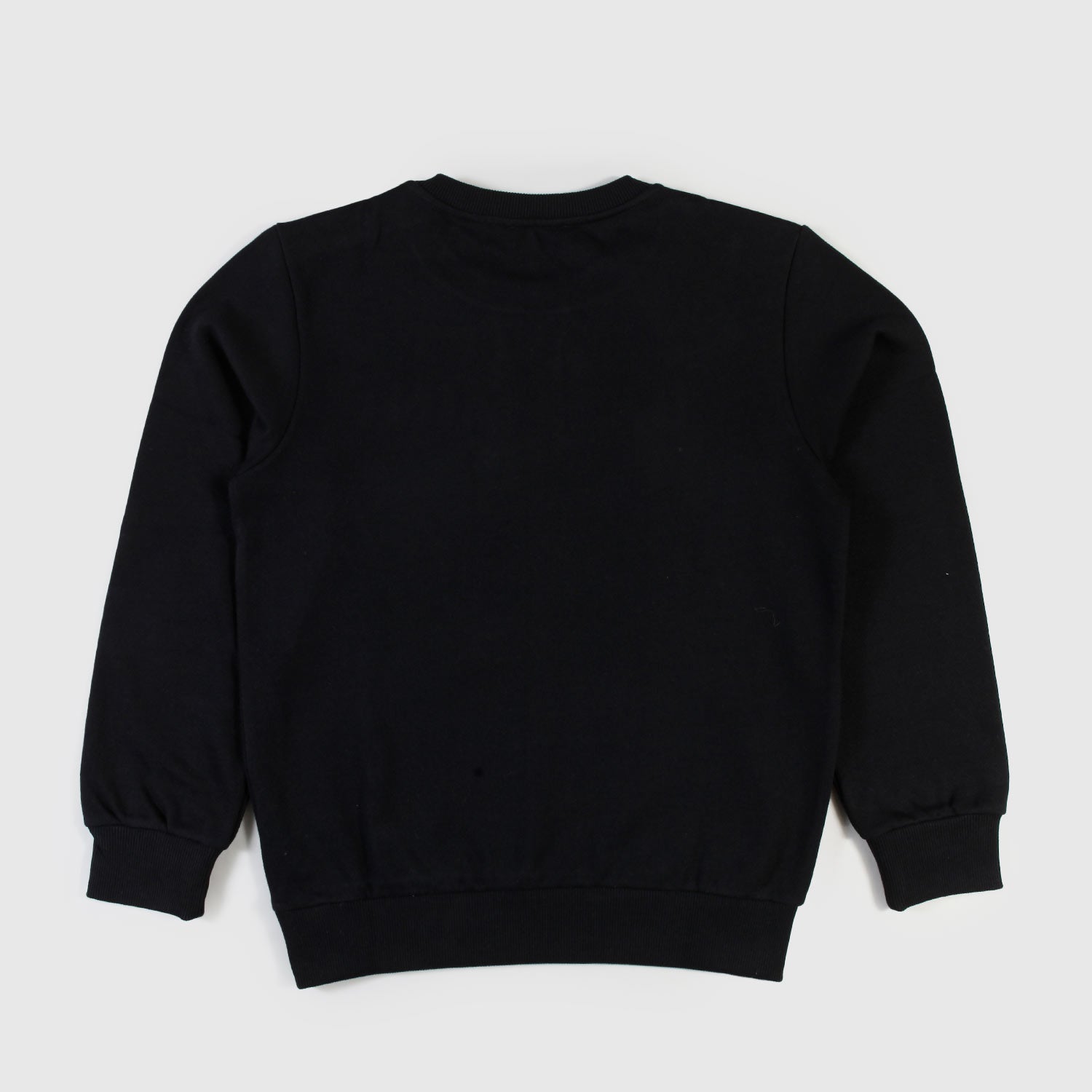 Felpa nera con bottoni e scritta ragazza - annameglio.com abbigliamento moda