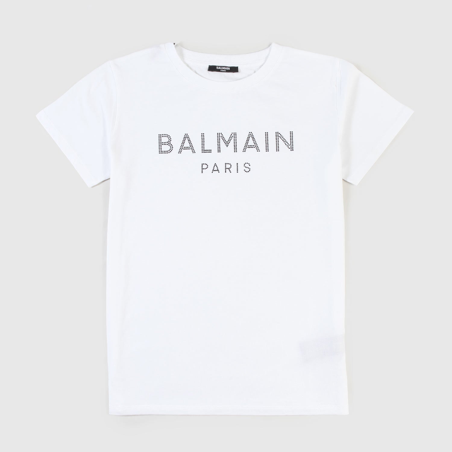 T-shirt bianca con logo nero ragazza - annameglio.com abbigliamento moda