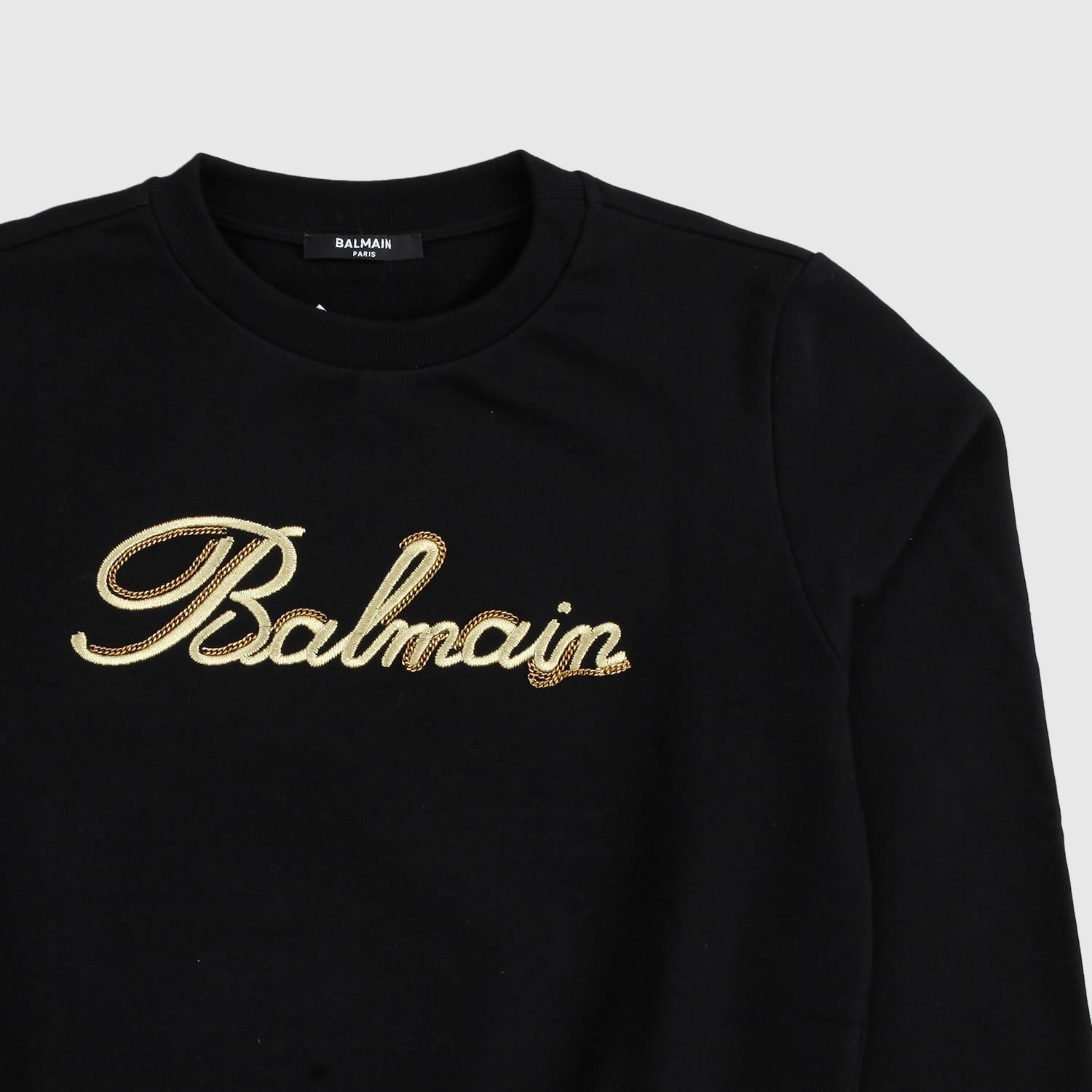 felpa nera con scritta oro - annameglio.com abbigliamento moda