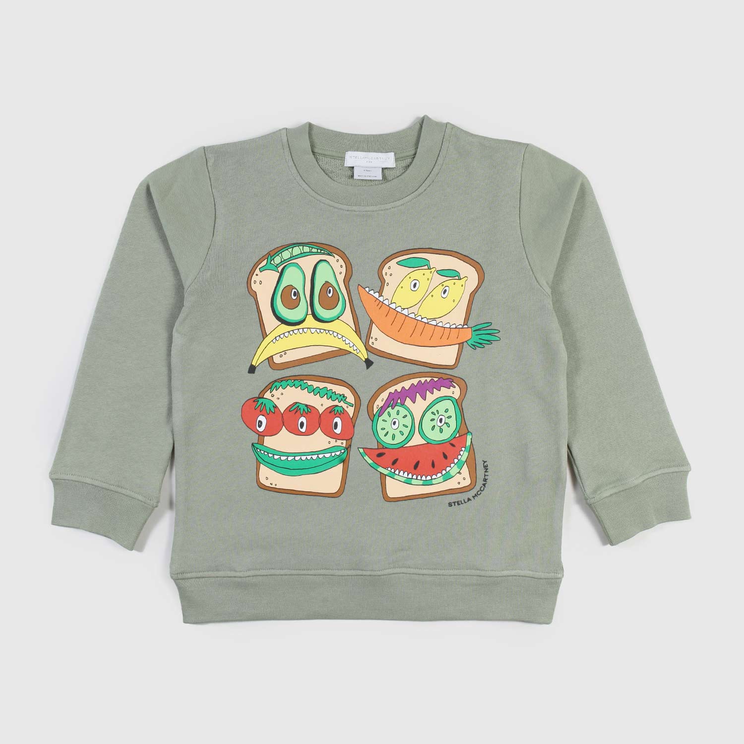 felpa verde militare con fantasie bambino - annameglio.com abbigliamento moda