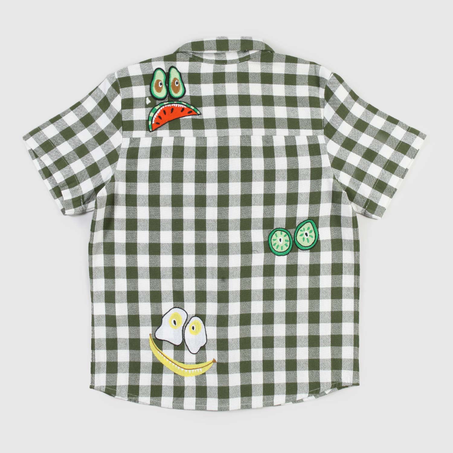 Camicia a quadri verde e bianca bambino - annameglio.com abbigliamento moda