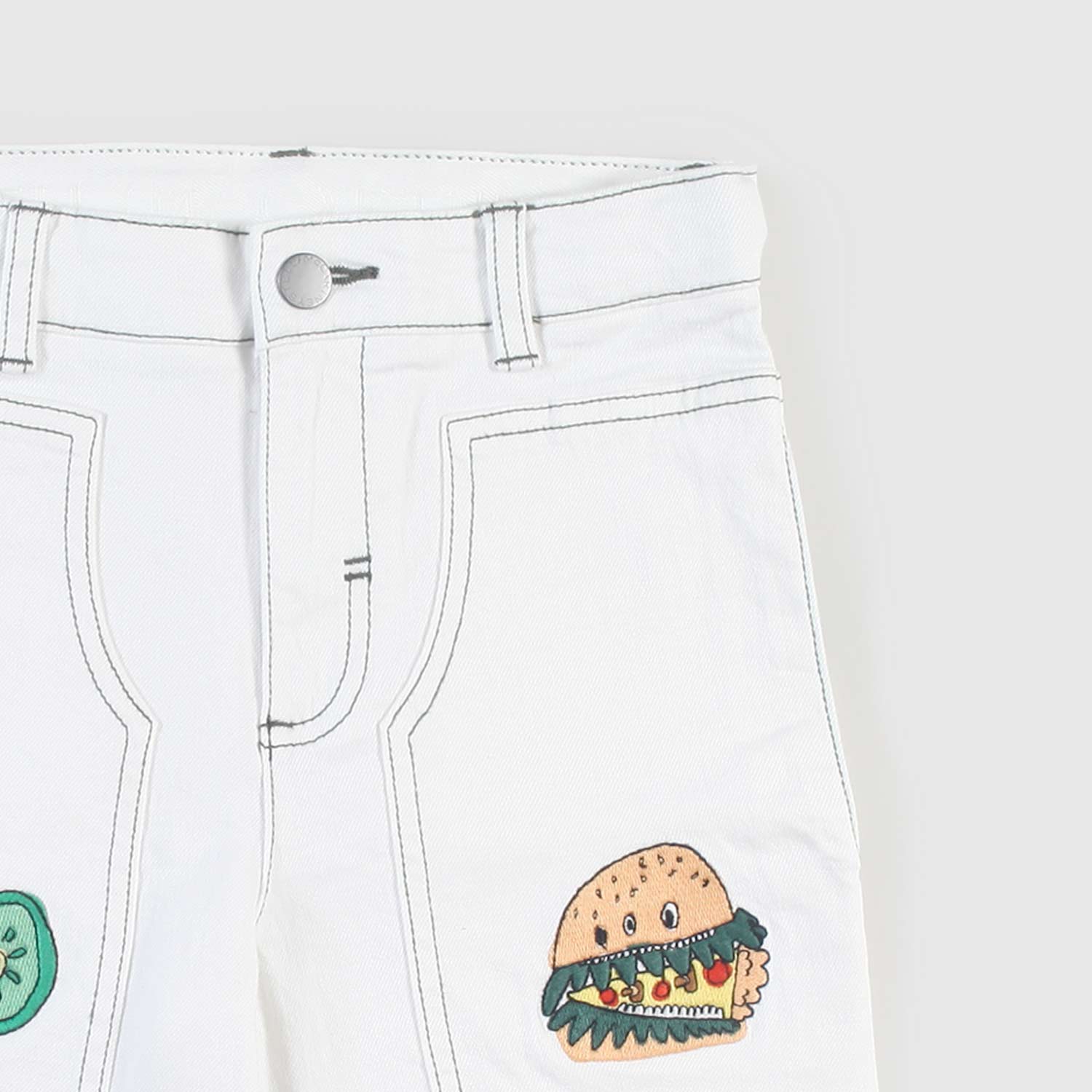 Bermuda di jeans bianchi bambino - annameglio.com abbigliamento moda