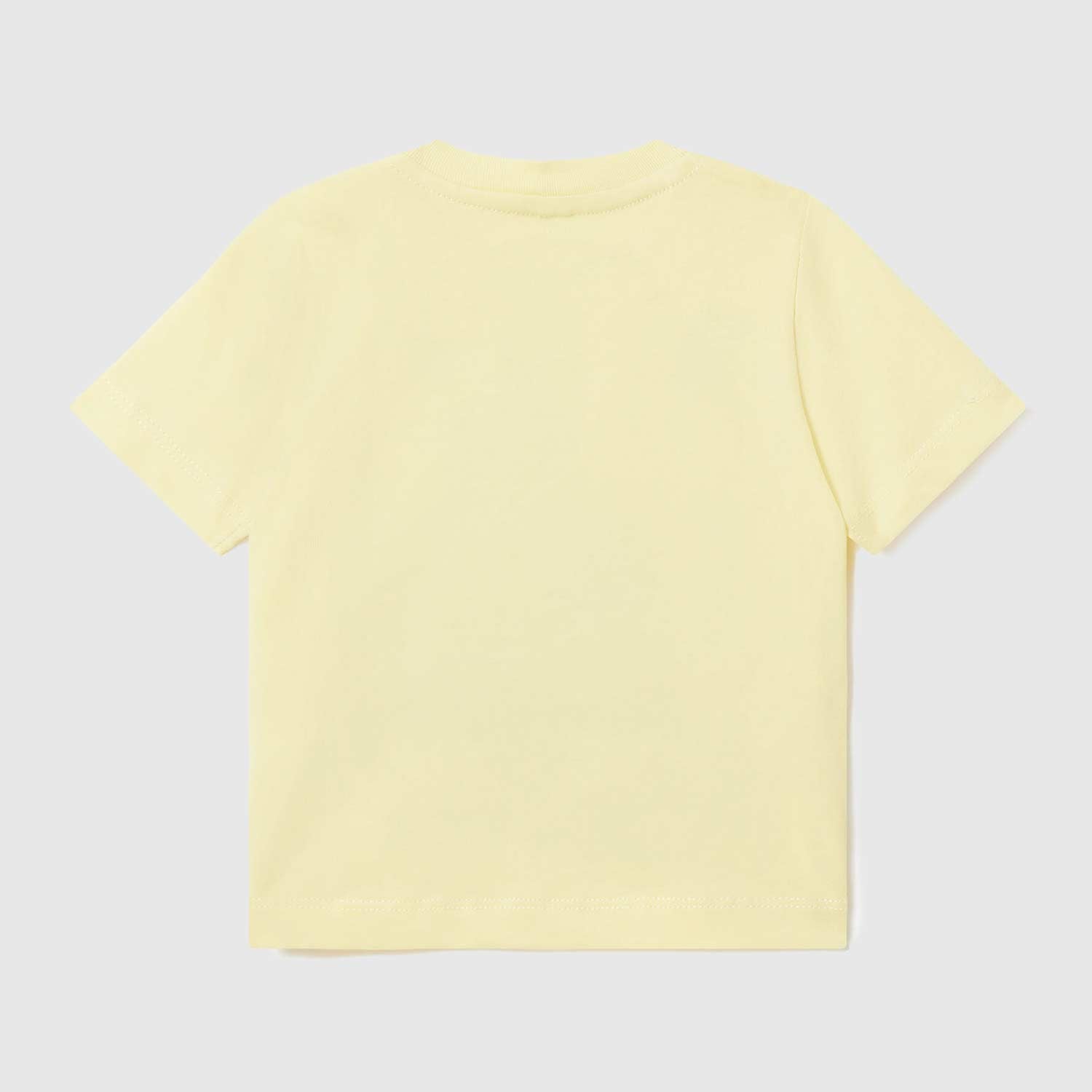 t-shirt gialla con stampa chiosco neonato - annameglio.com abbigliamento moda