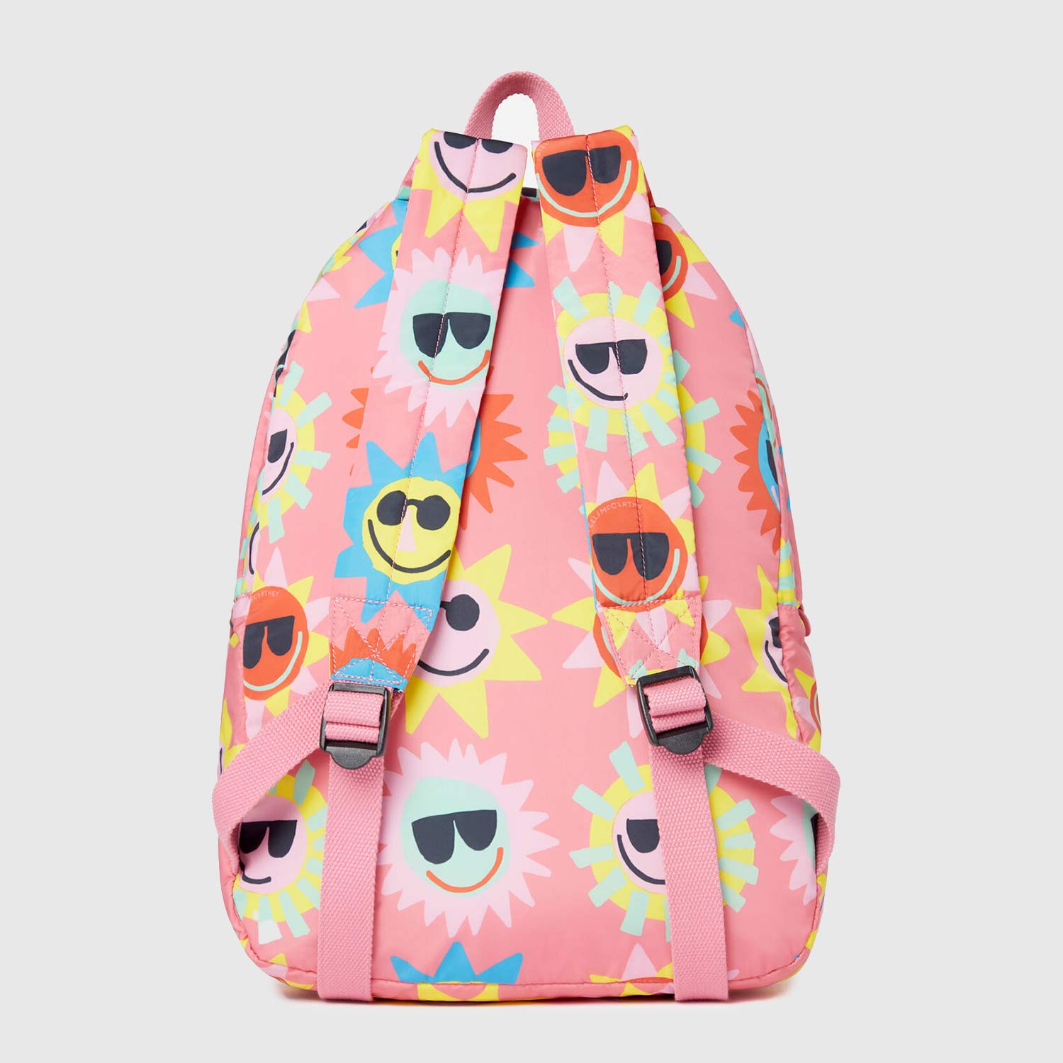 zaino rosa con stampe sole multicolore ragazza - annameglio.com abbigliamento moda