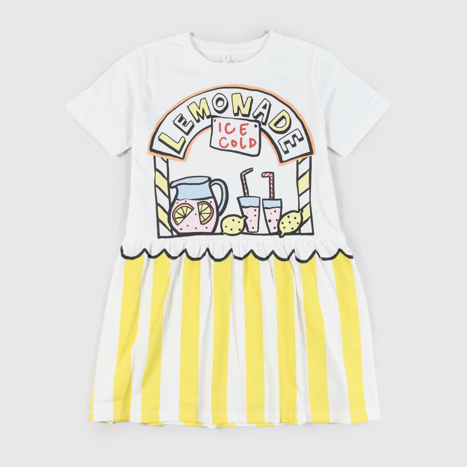 abito giallo chiaro fantasioso bambina - annameglio.com abbigliamento moda