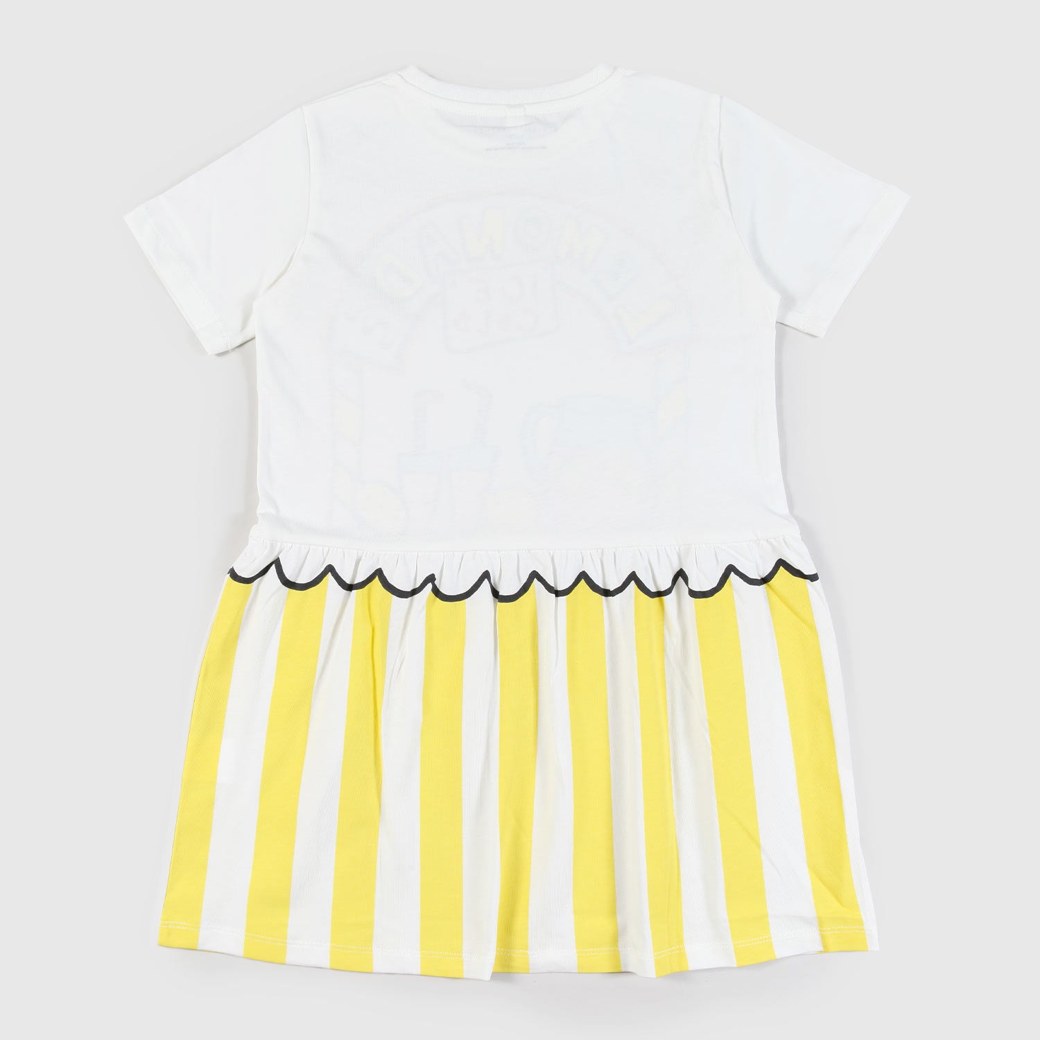abito giallo chiaro fantasioso bambina - annameglio.com abbigliamento moda