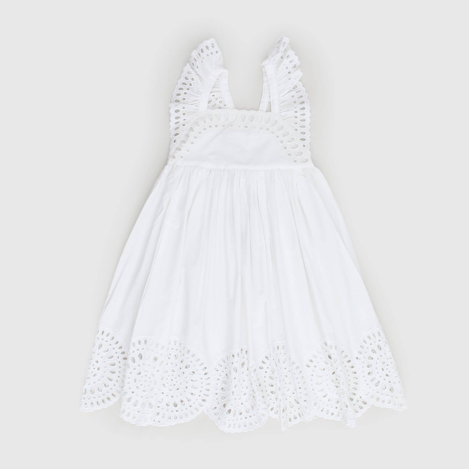 vestito bianco con pizzo - annameglio.com abbigliamento moda