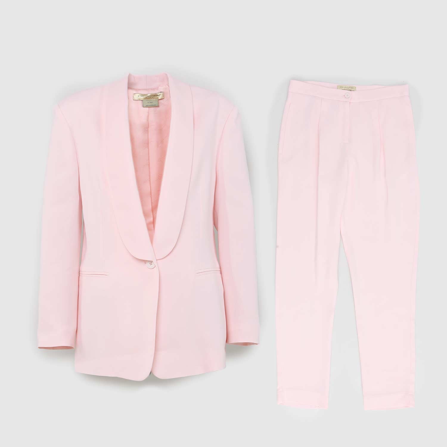 competo giacca e pantalone rosa ragazza - annameglio.com abbigliamento moda