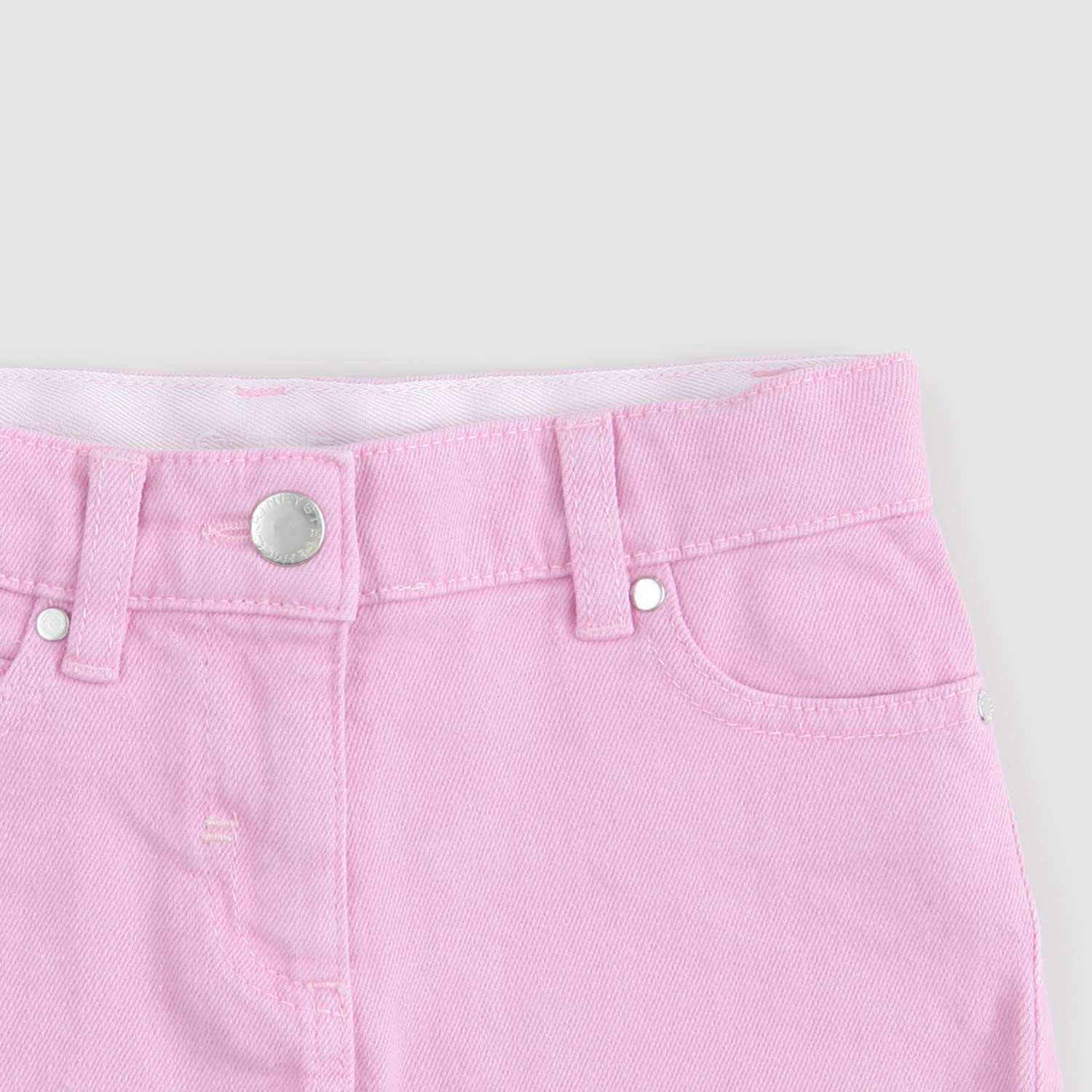pantaloncino rosa denim bambina - annameglio.com abbigliamento moda