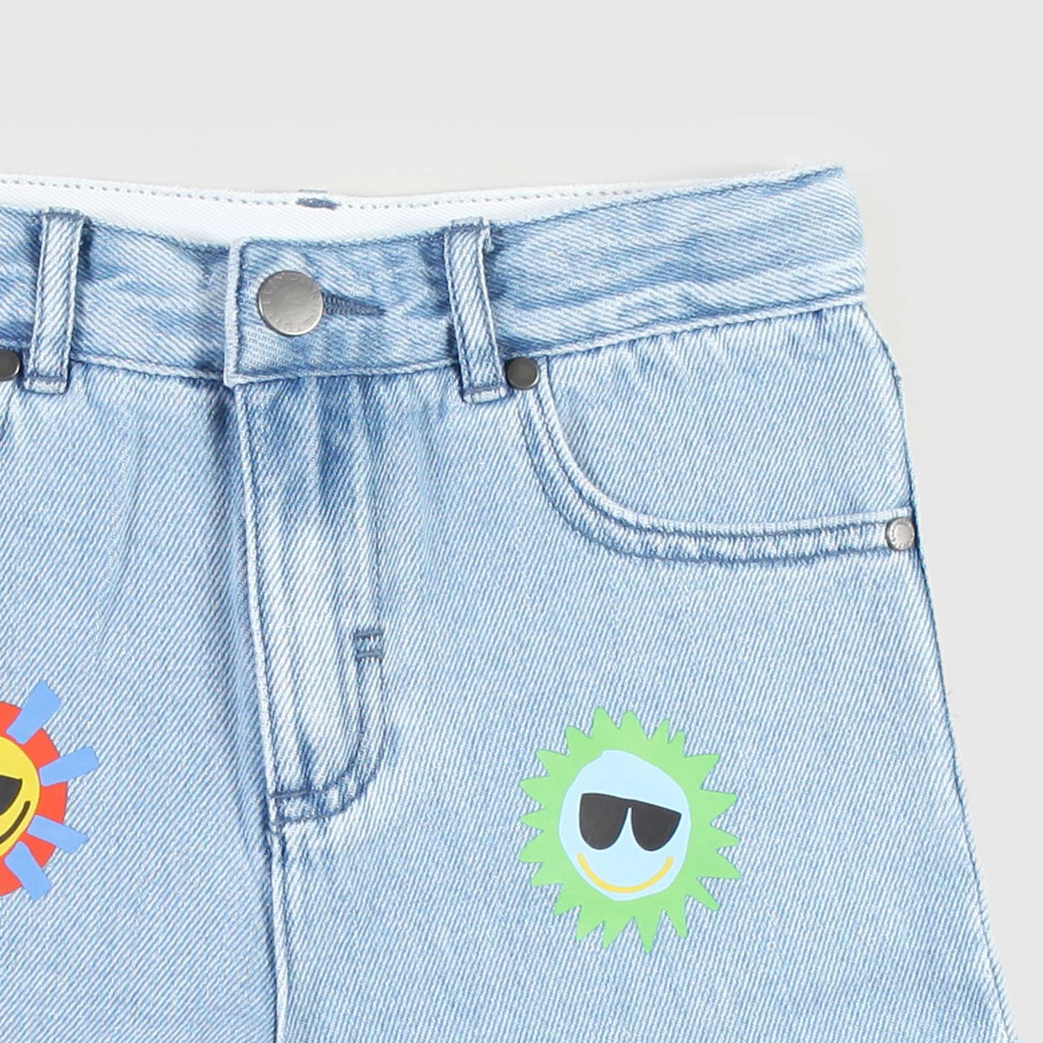 Pantalone bermuda con stampe - annameglio.com abbigliamento moda