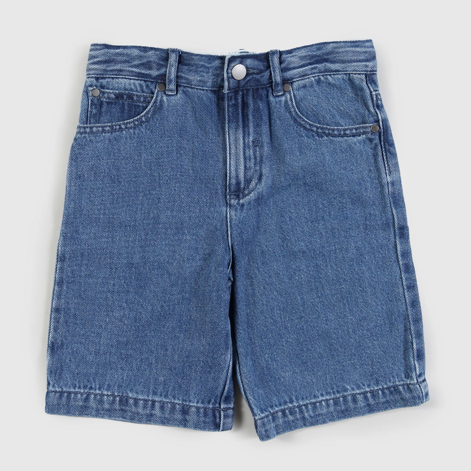 Pantalone bermuda in denim - annameglio.com abbigliamento moda