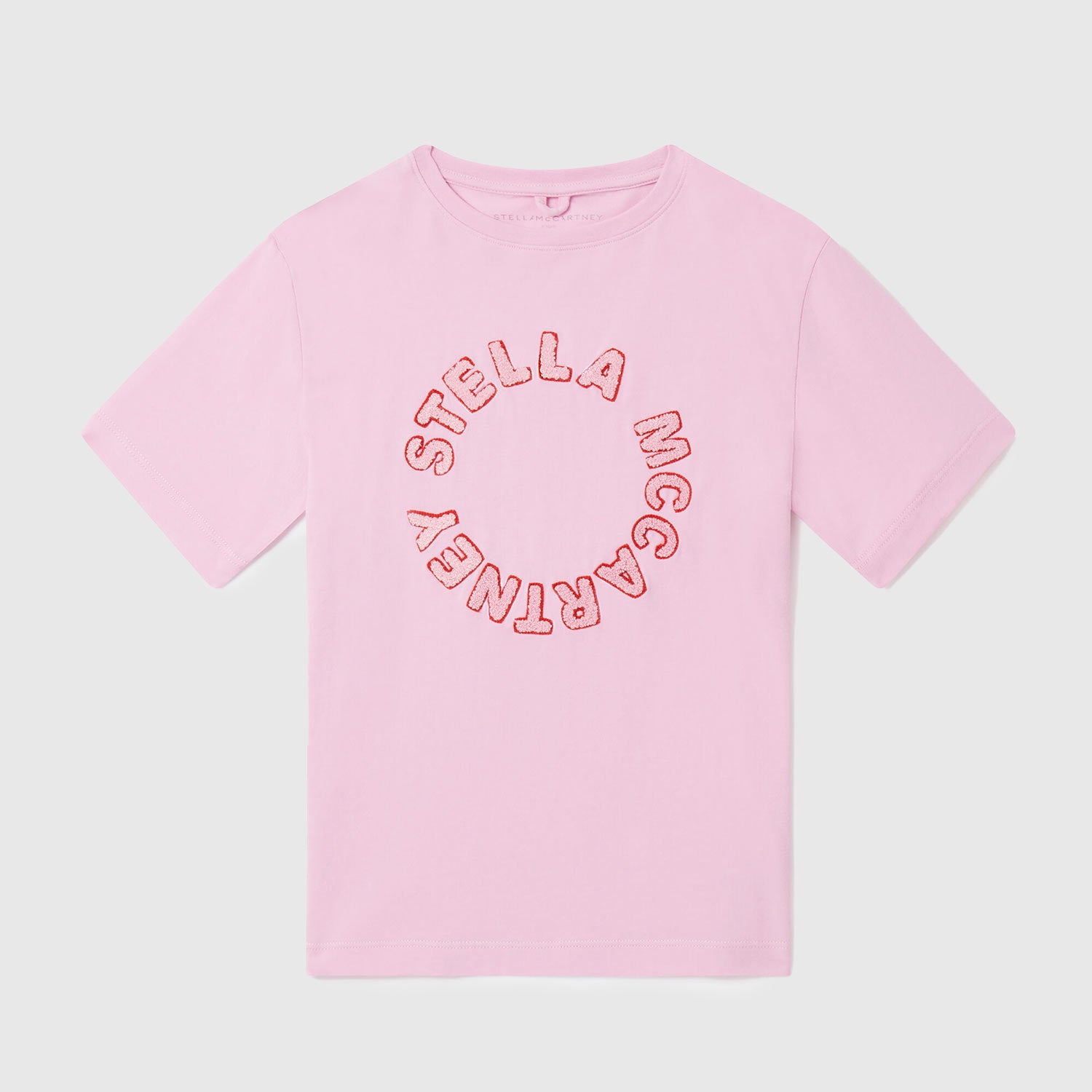 t-shirt rosa con grafica circolare teen - annameglio.com abbigliamento moda