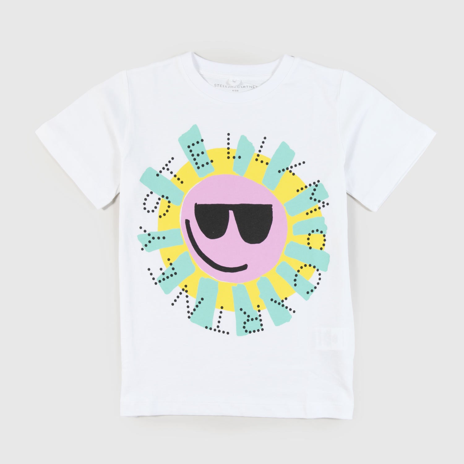 t-shirt bianca con fantasia fiore ragazza - annameglio.com abbigliamento moda