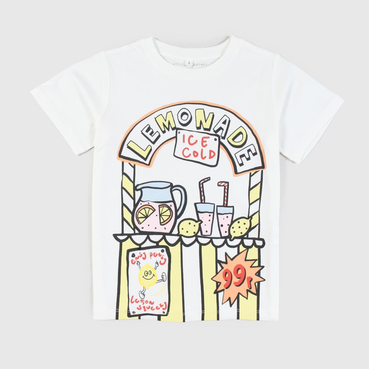 Maglia giallo chiaro con stampa unisex - annameglio.com abbigliamento moda