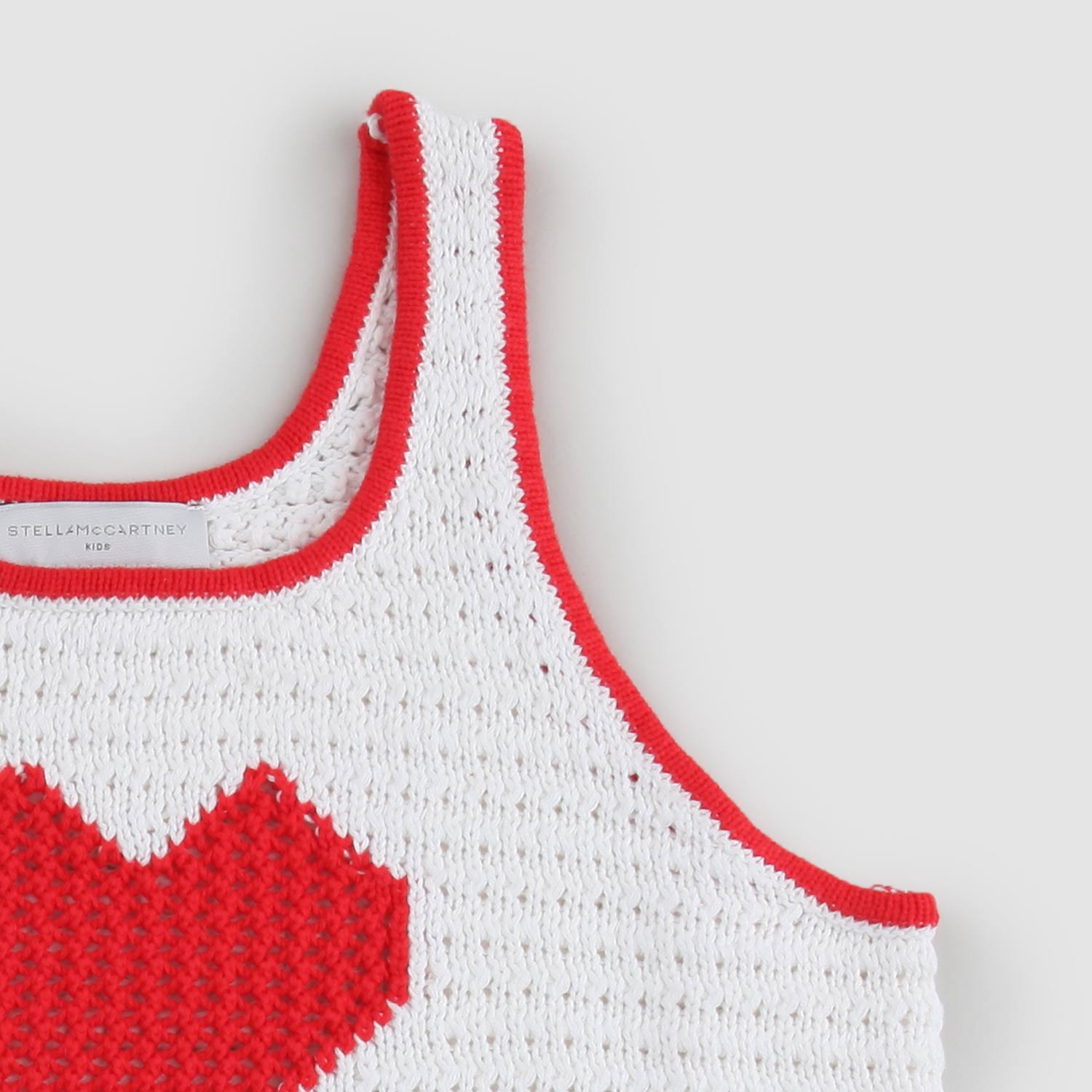 canotta bianca con cuore bambina e ragazza - annameglio.com abbigliamento moda