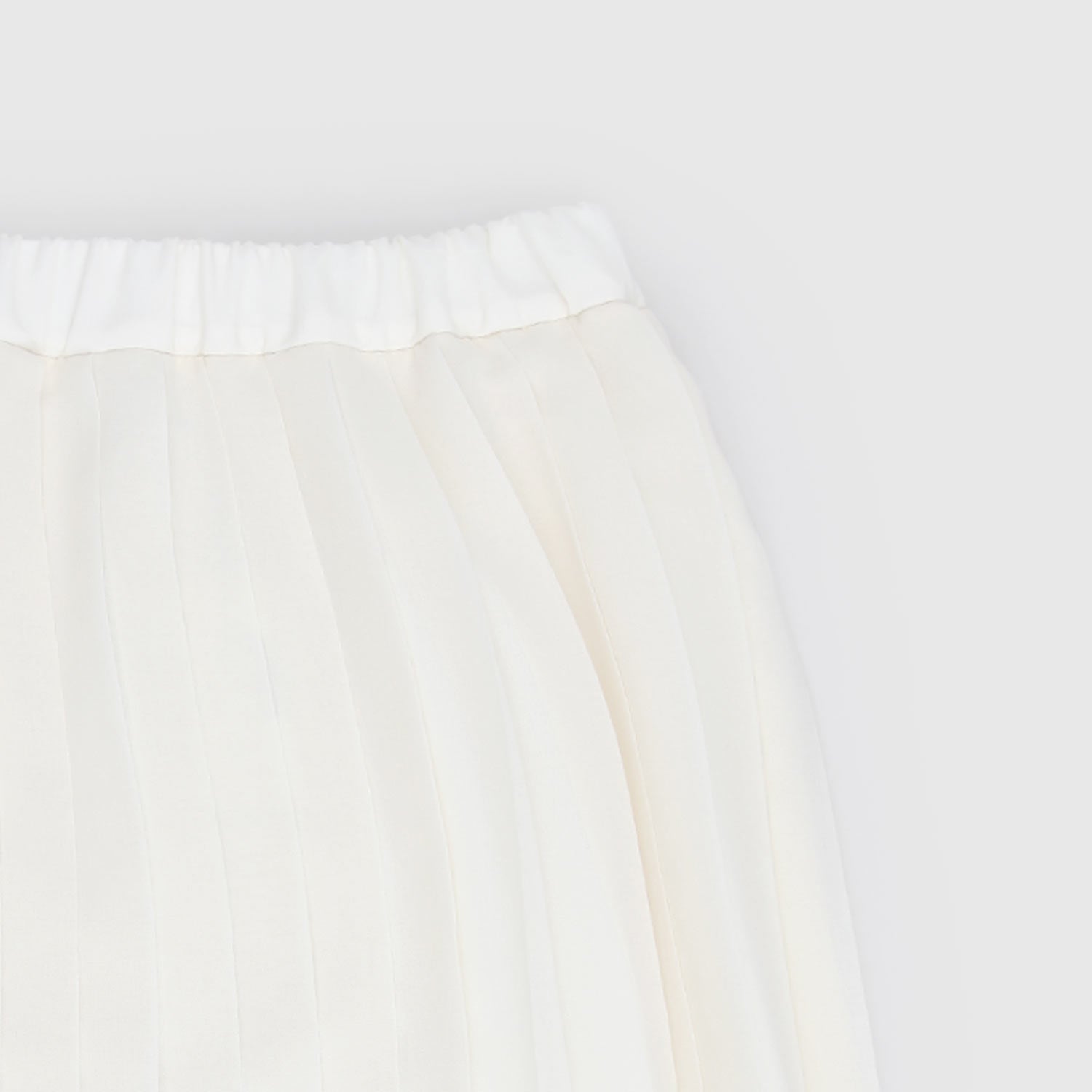 gonna avorio plissettata ragazza - annameglio.com abbigliamento moda