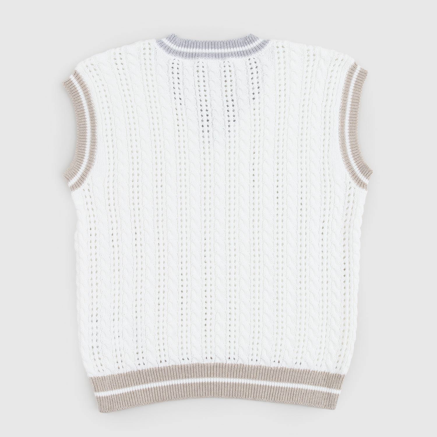 maglia gilet bianca ragazzo - annameglio.com abbigliamento moda