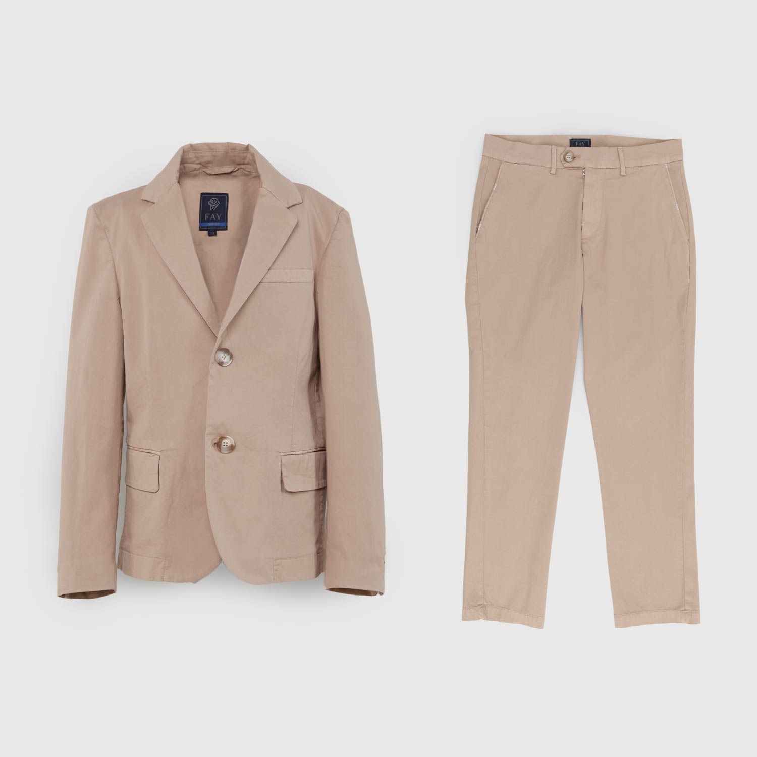 vestito giacca e pantalone cammello bambino - annameglio.com abbigliamento moda