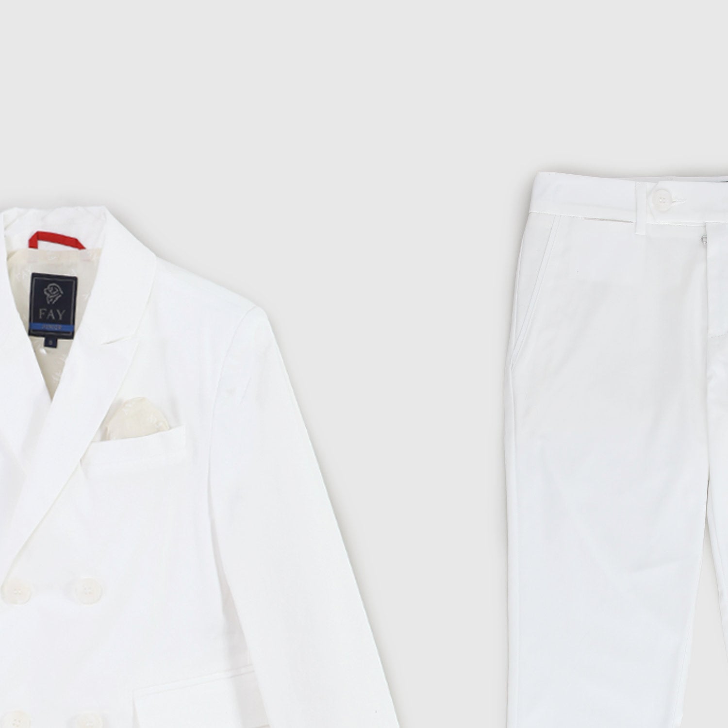 completo ragazzo bianco - annameglio.com abbigliamento moda