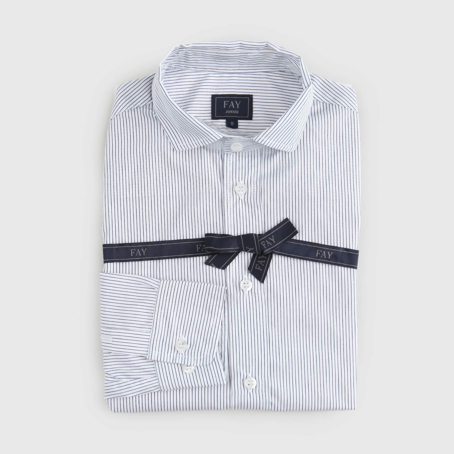 camicia celeste a righe blu bambino e ragazzo - annameglio.com abbigliamento moda