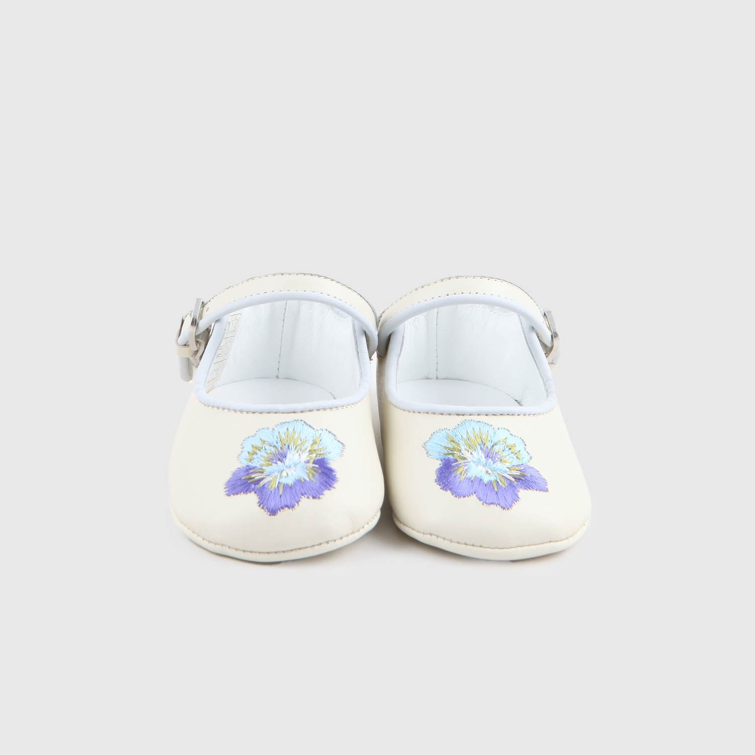 scarpine beige e celesti neonata - annameglio.com abbigliamento moda