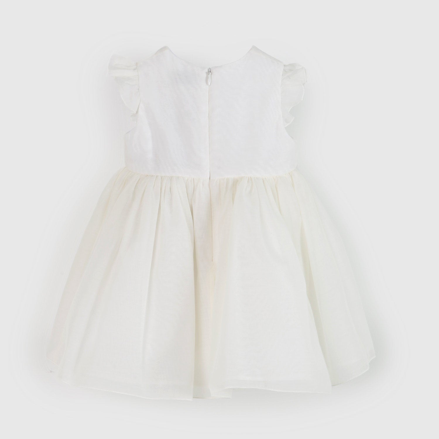 abito in seta bianco neonata - annameglio.com abbigliamento moda