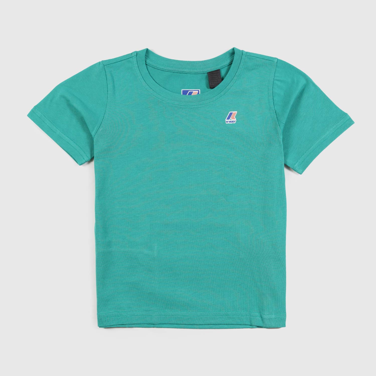 t-shirt verde con patch logo ragazzo - annameglio.com abbigliamento moda
