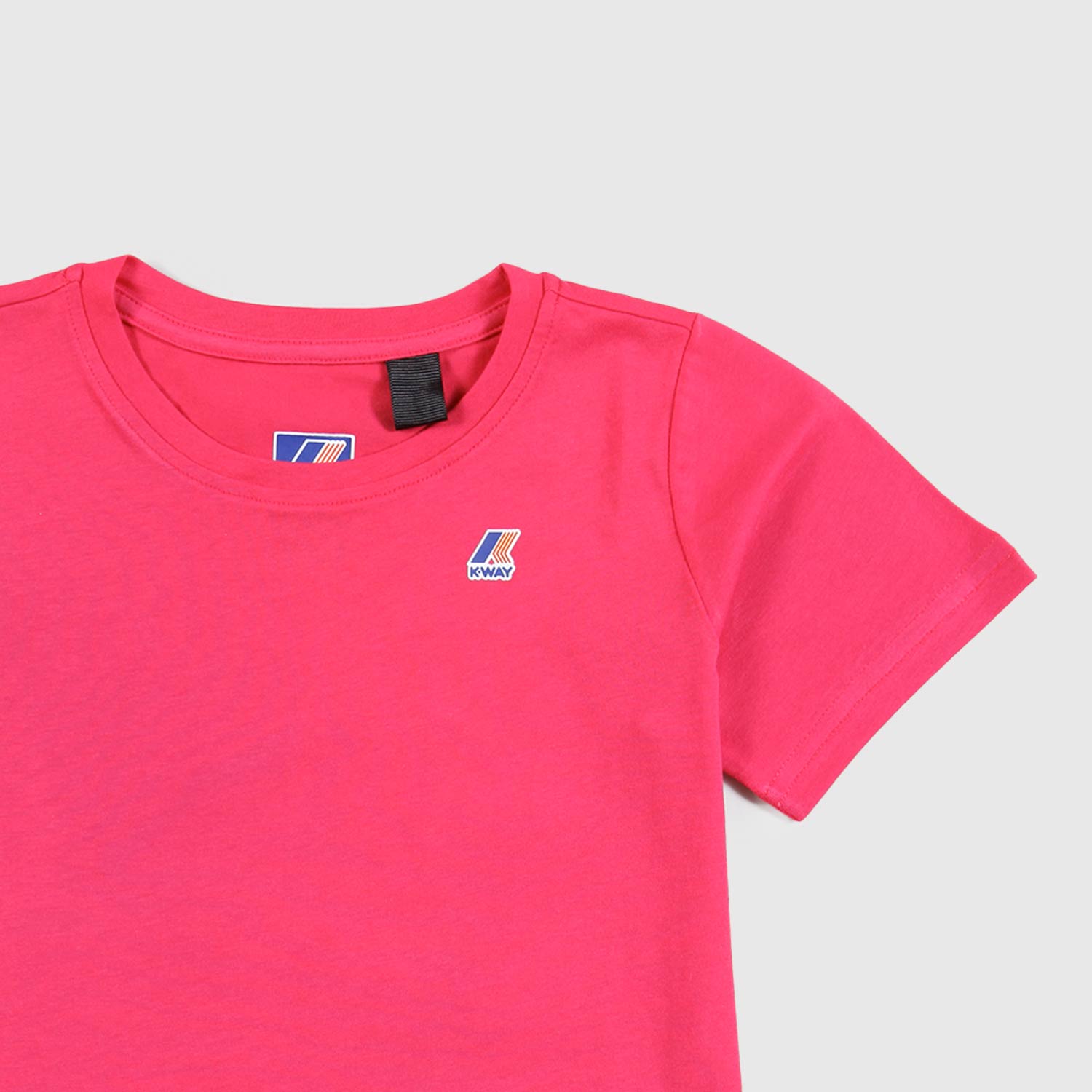 t-shirt fucsia con logo ragazza - annameglio.com abbigliamento moda