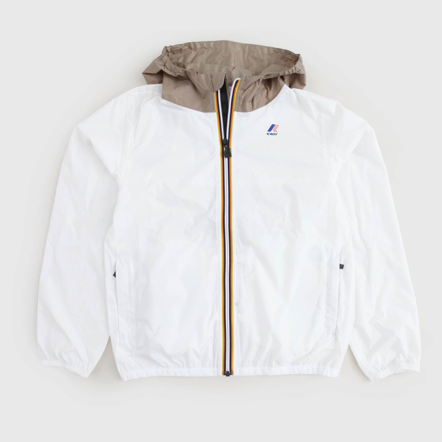 giacca bianca impermeabile unisex - annameglio.com abbigliamento moda