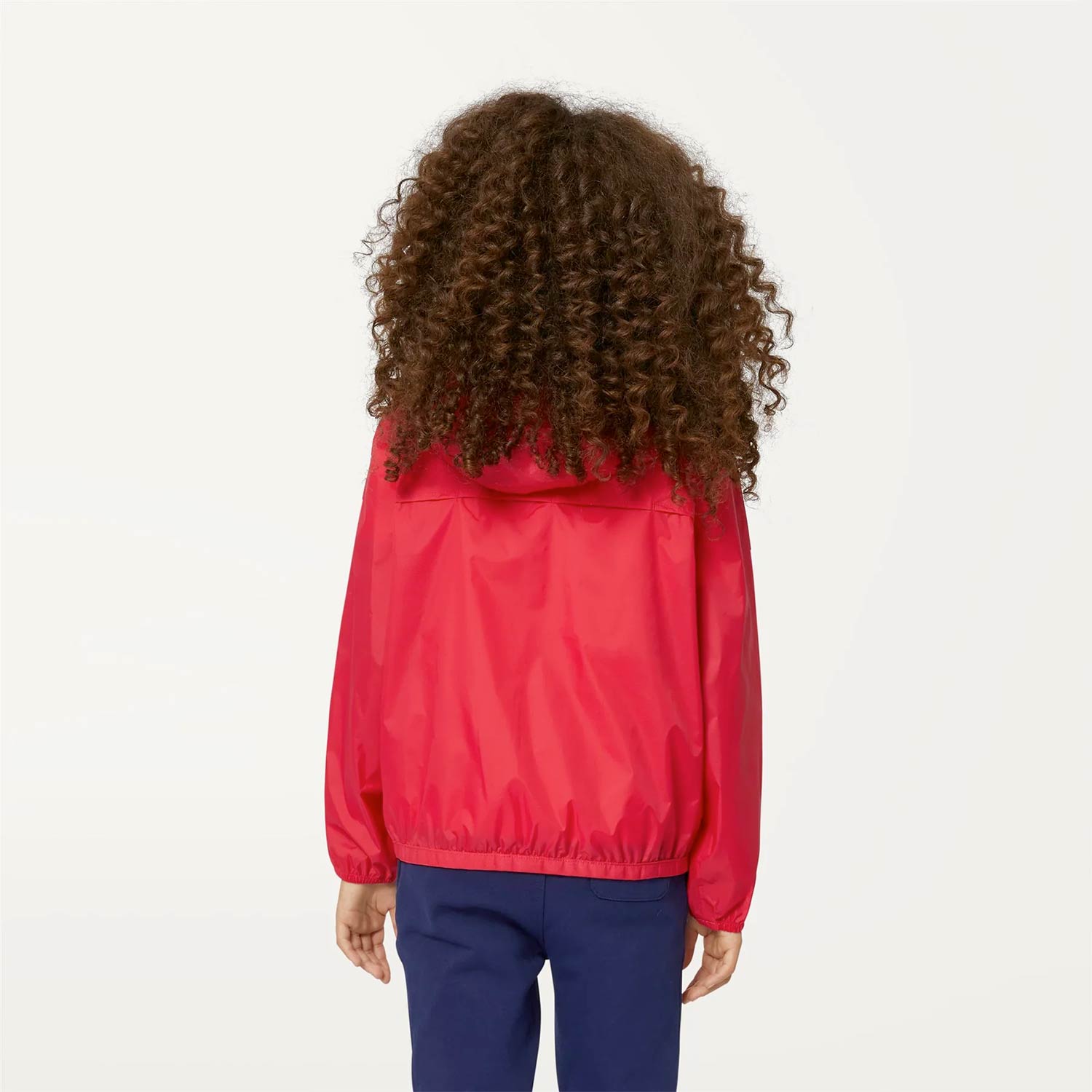 giacca rosso berry impermeabile ragazza - annameglio.com abbigliamento moda