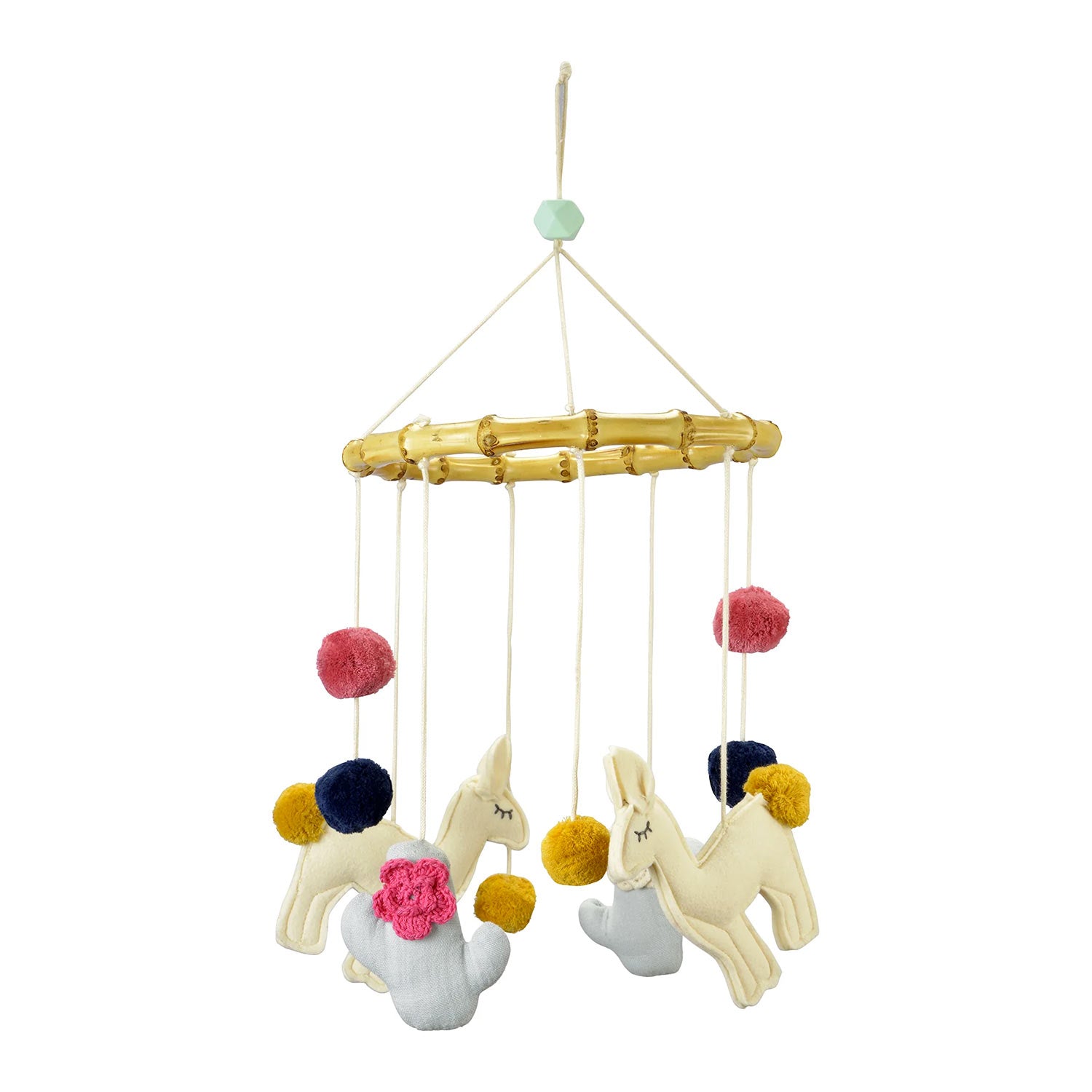 Giostrina Lama con anello in bambu - annameglio.com abbigliamento moda