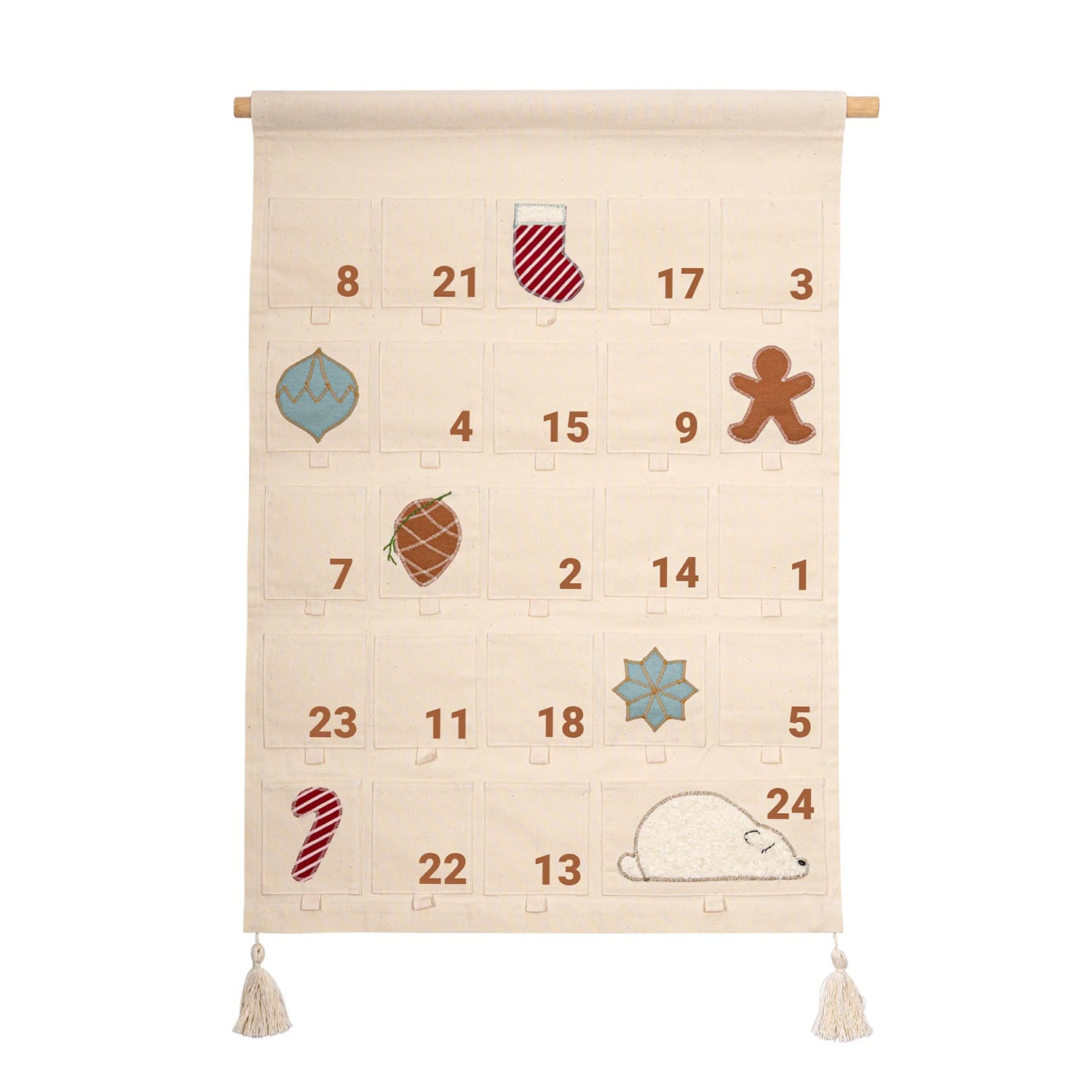 Grande calendario dell'Avvento con orso polare - annameglio.com abbigliamento moda