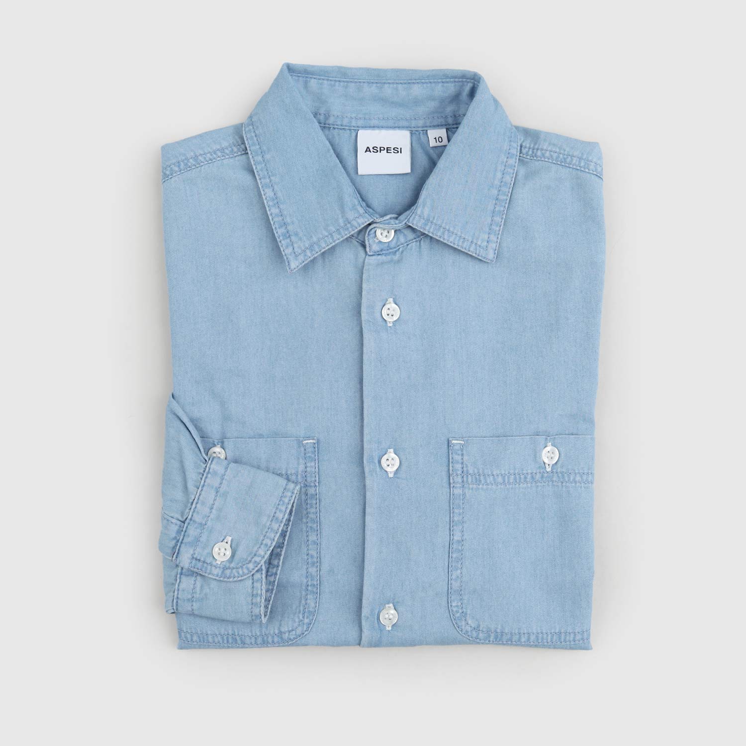 Camicia di Jeans Unisex in cotone - annameglio.com abbigliamento moda