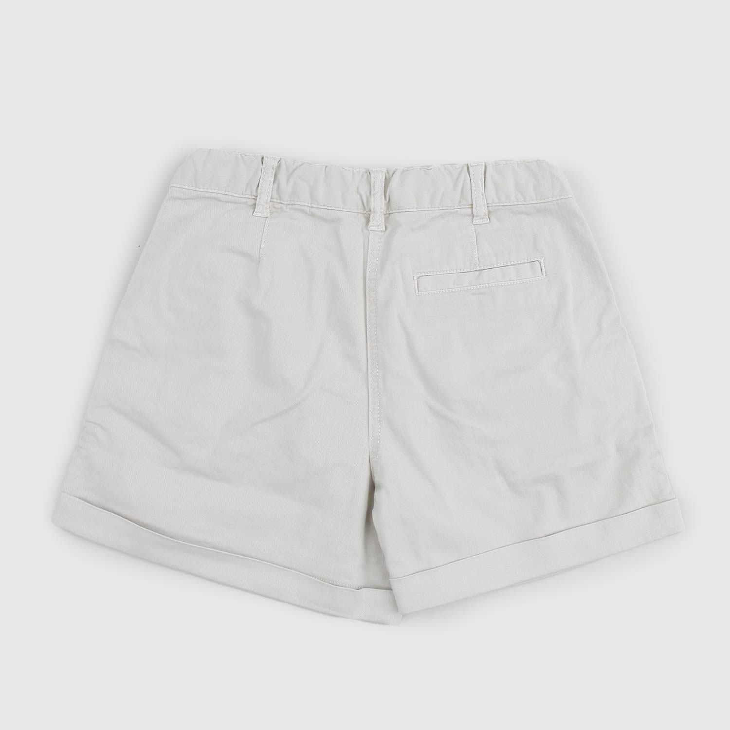 Shorts grigio chiaro con pinces - annameglio.com abbigliamento moda