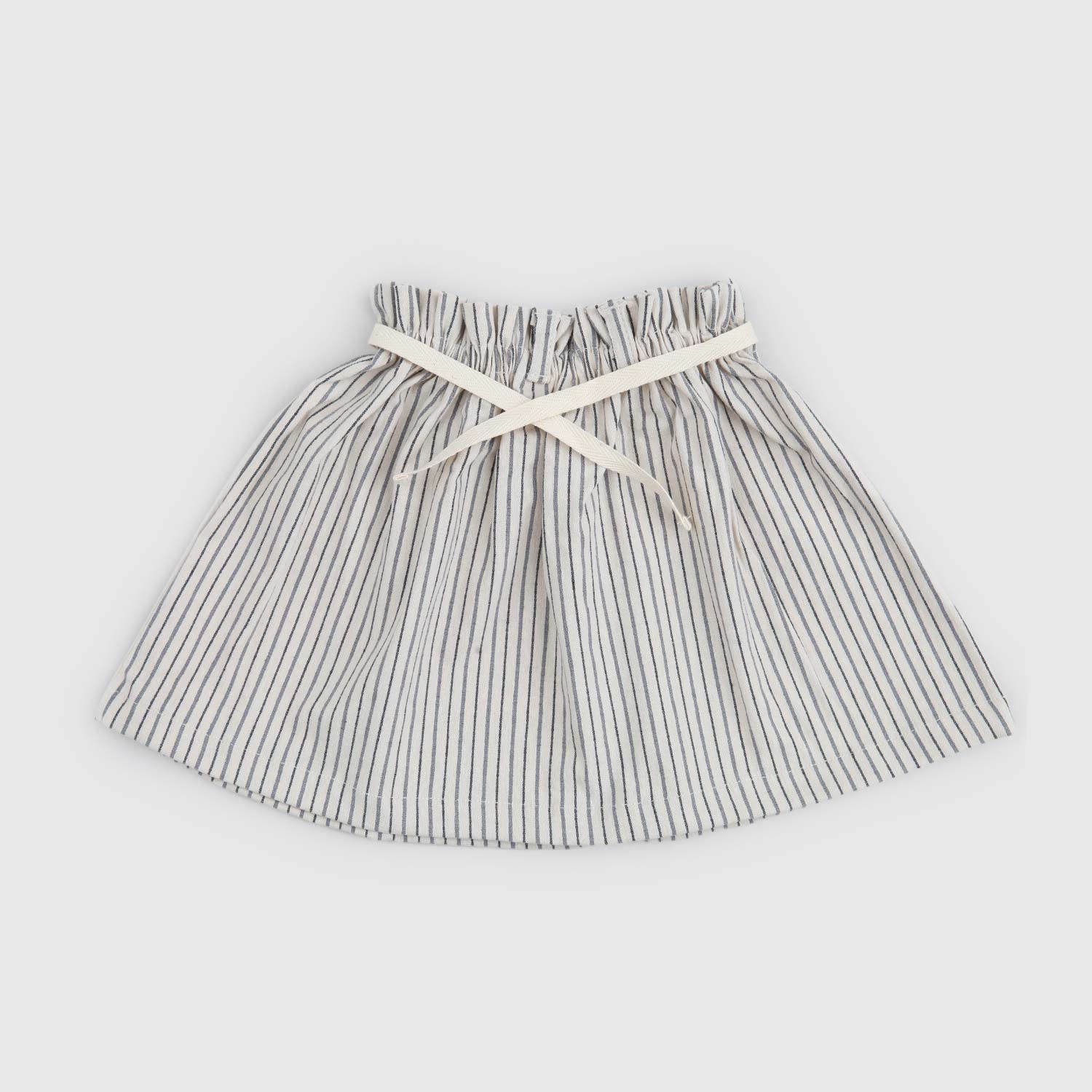 gonna beige righe blu neonata - annameglio.com abbigliamento moda