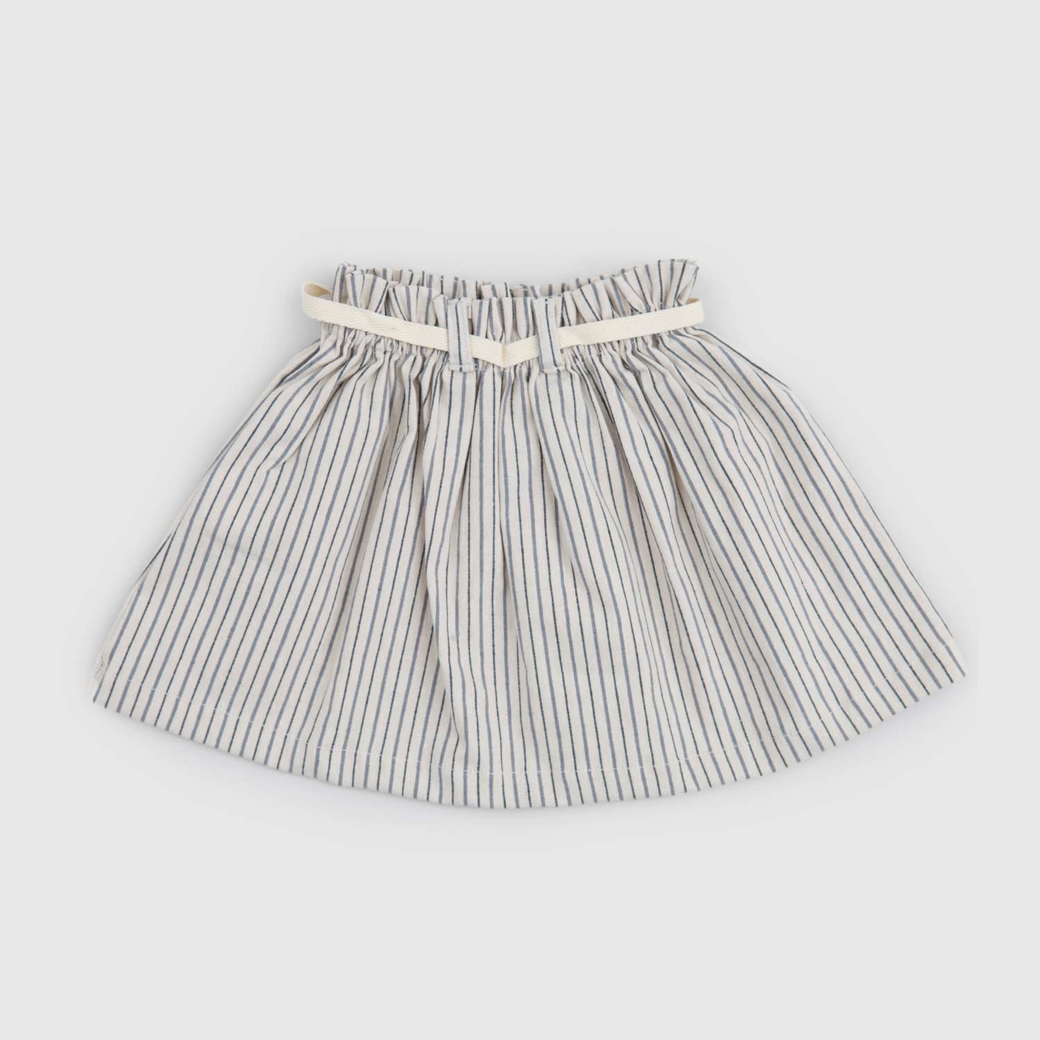 gonna beige righe blu neonata - annameglio.com abbigliamento moda