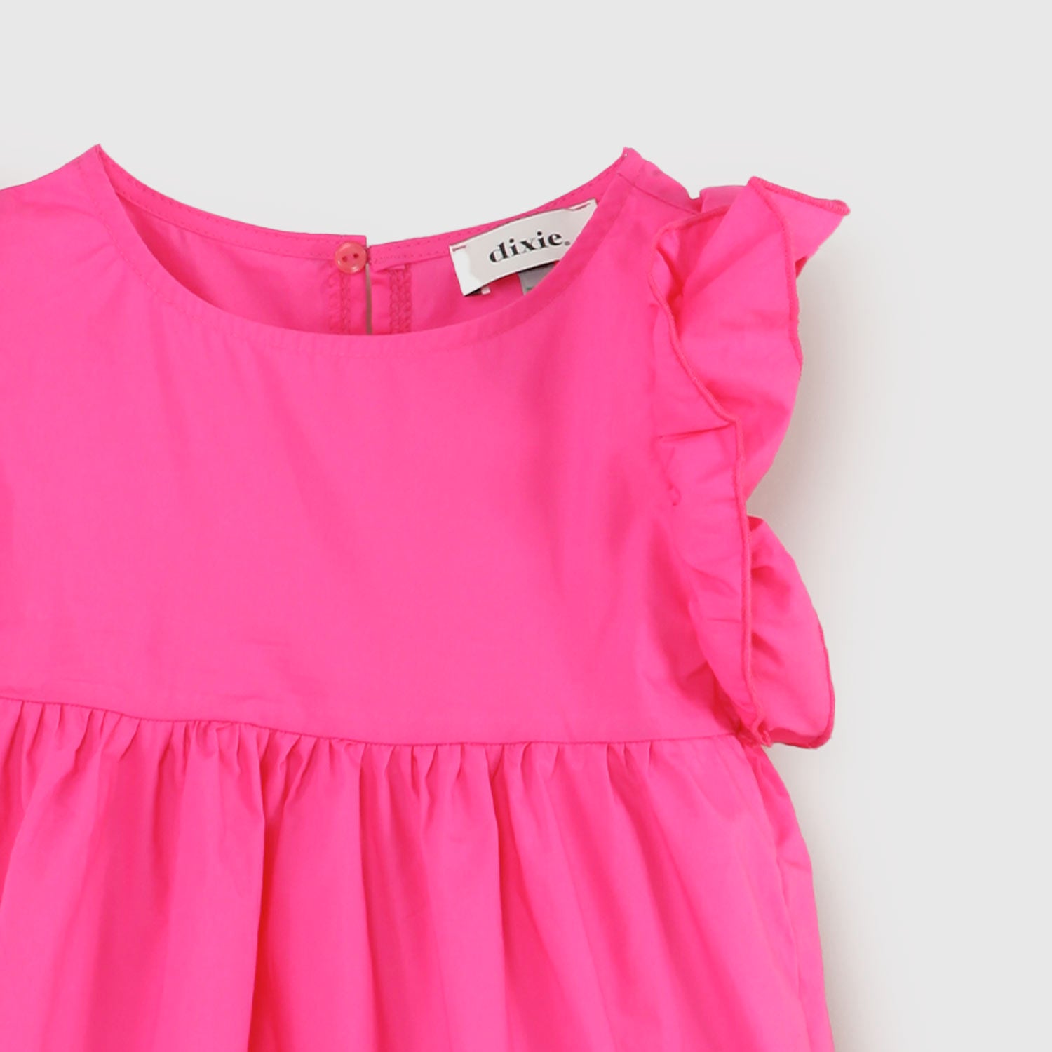 vestito rosa bambina con volant - annameglio.com abbigliamento moda