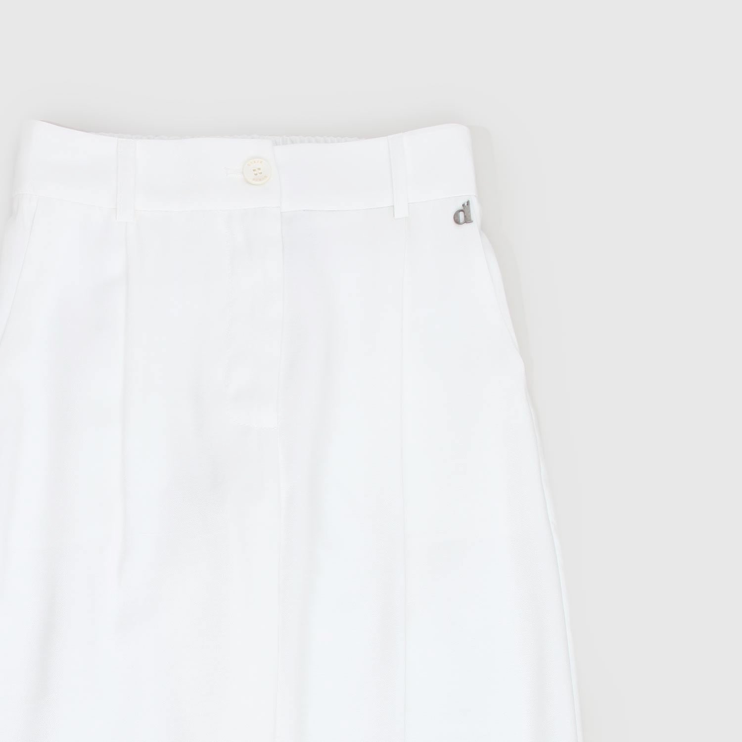 pantalone bianco viscosa ragazza - annameglio.com abbigliamento moda
