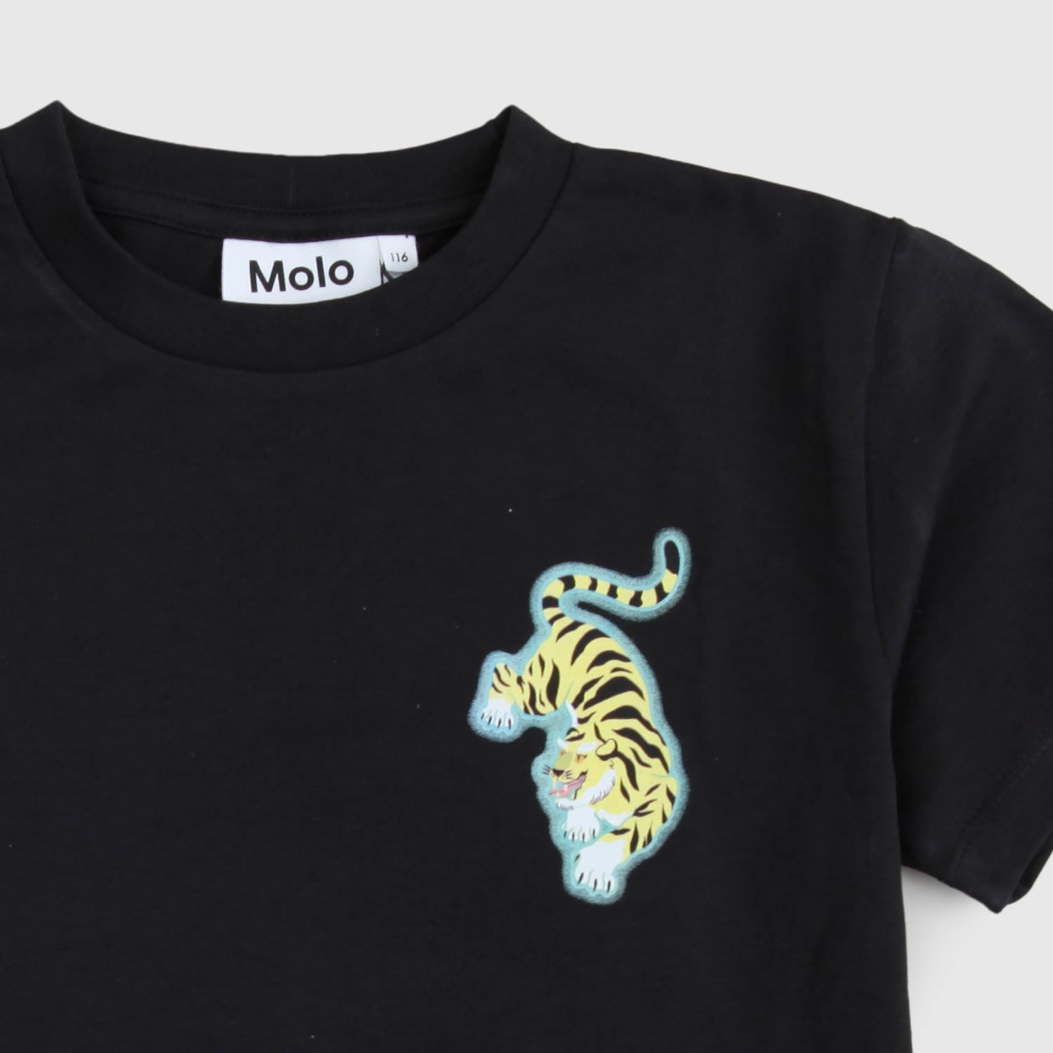 t-shirt nera stampe fronte retro - annameglio.com abbigliamento moda