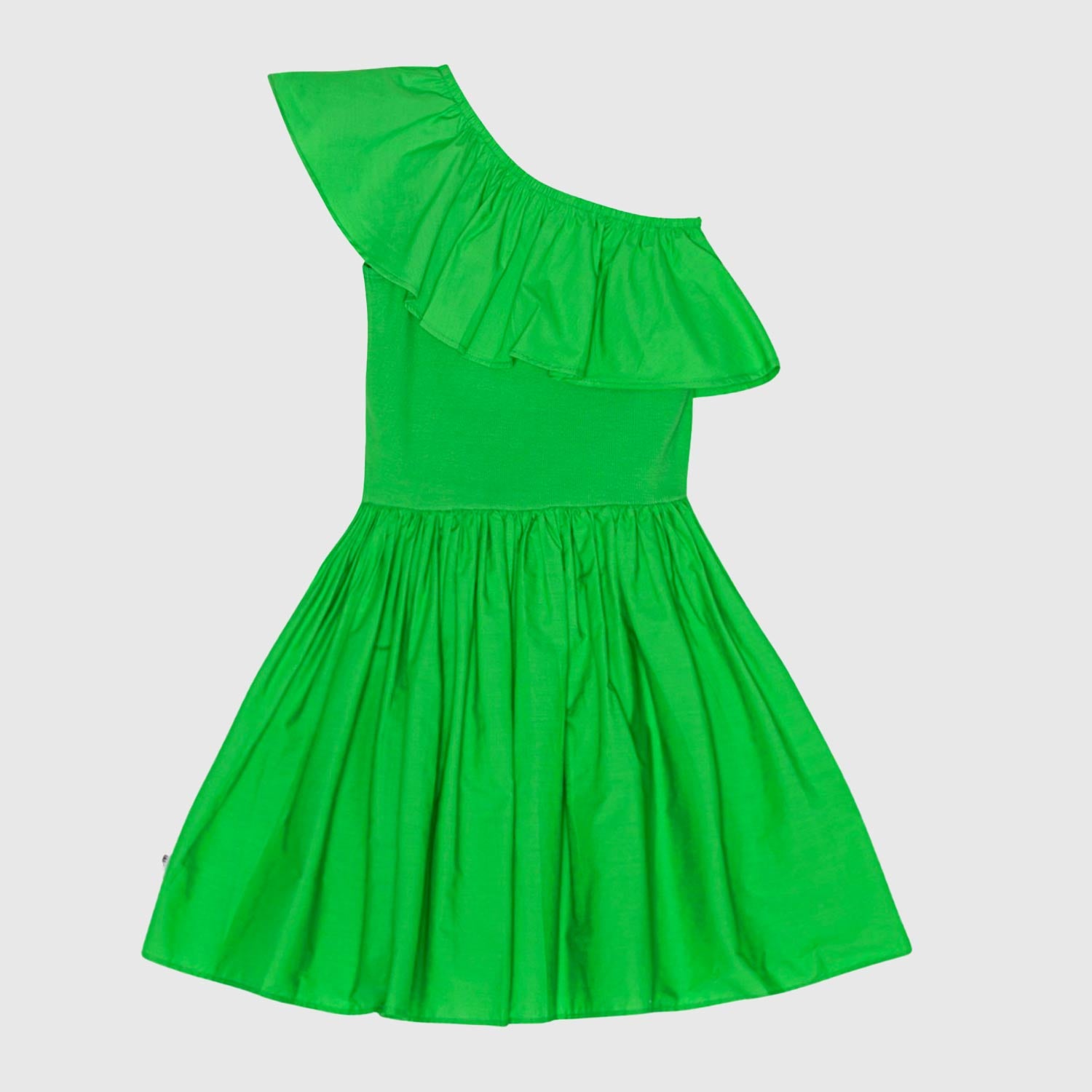 vestito verde con volant bambina - annameglio.com abbigliamento moda