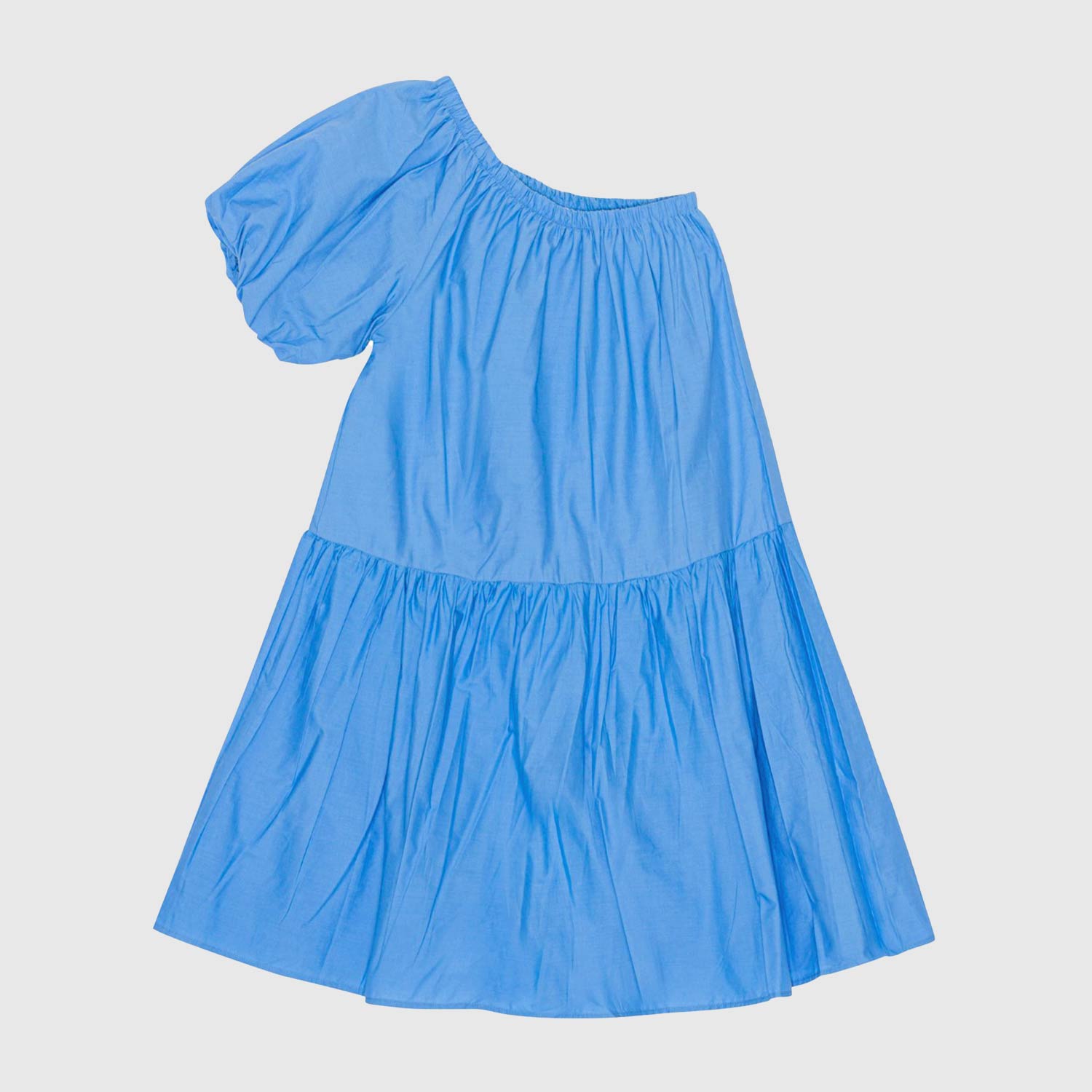 abito celeste monospalla ragazza - annameglio.com abbigliamento moda