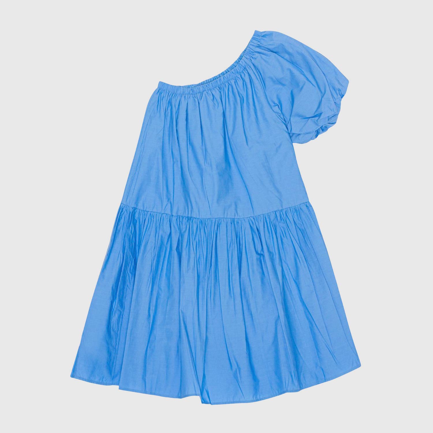 abito celeste monospalla ragazza - annameglio.com abbigliamento moda