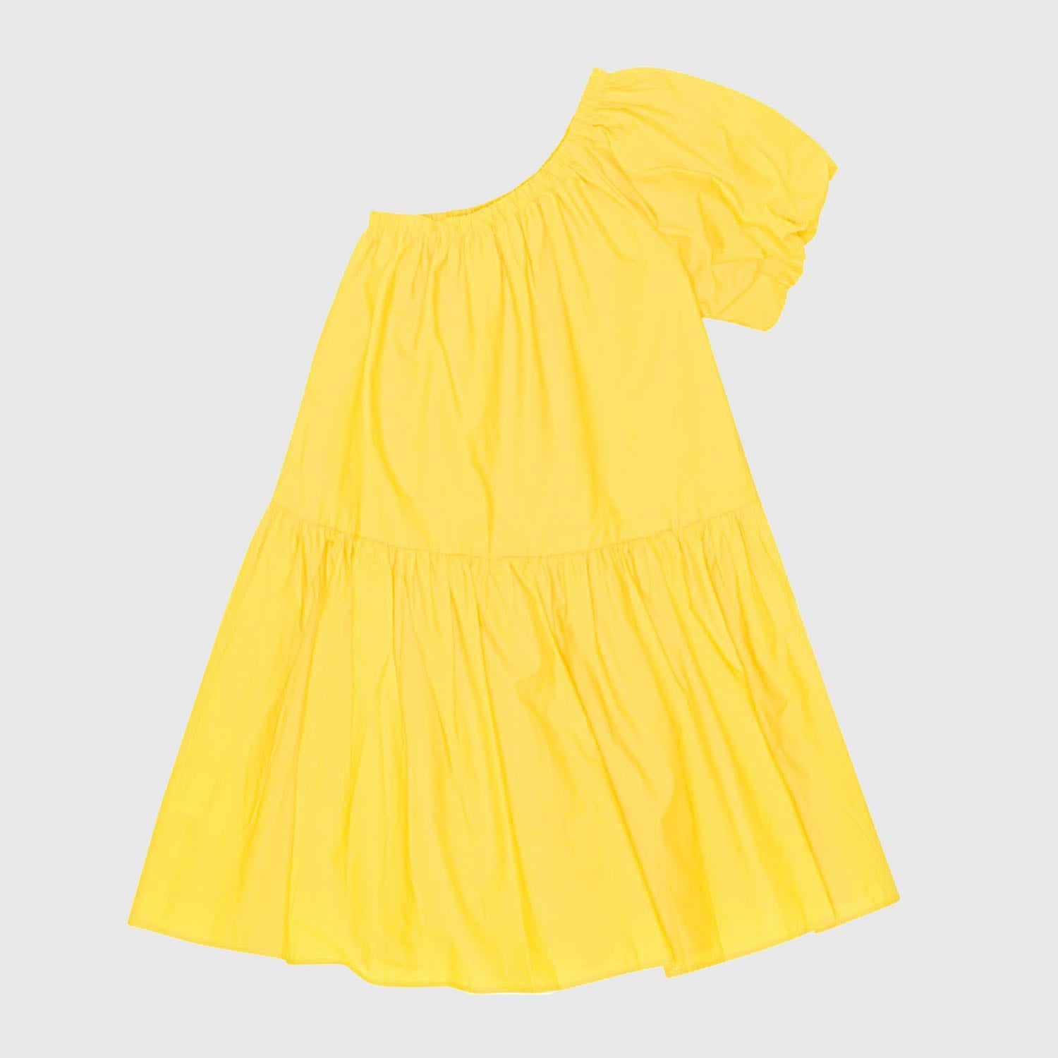 abito giallo manica a palloncino - annameglio.com abbigliamento moda