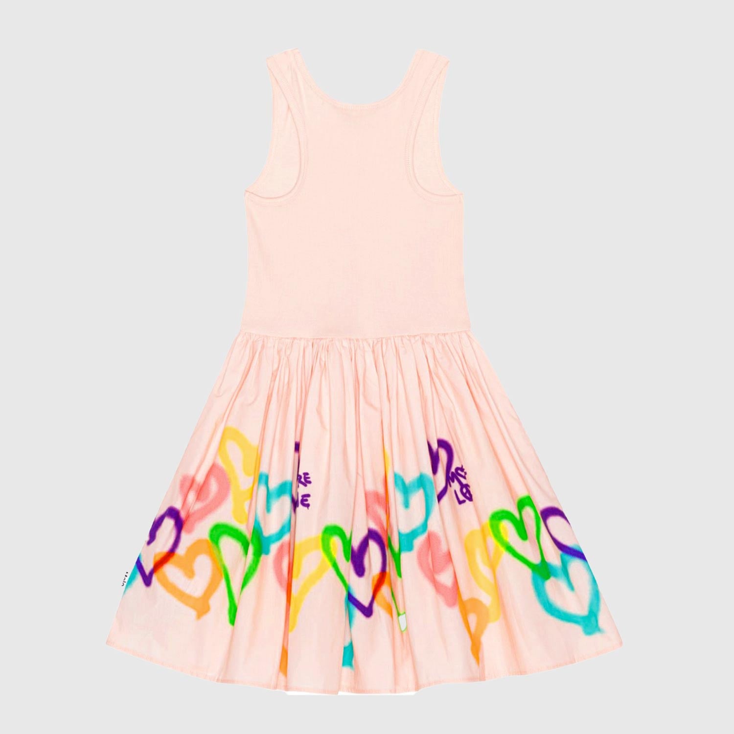 vestito rosa con graffiti colorati - annameglio.com abbigliamento moda