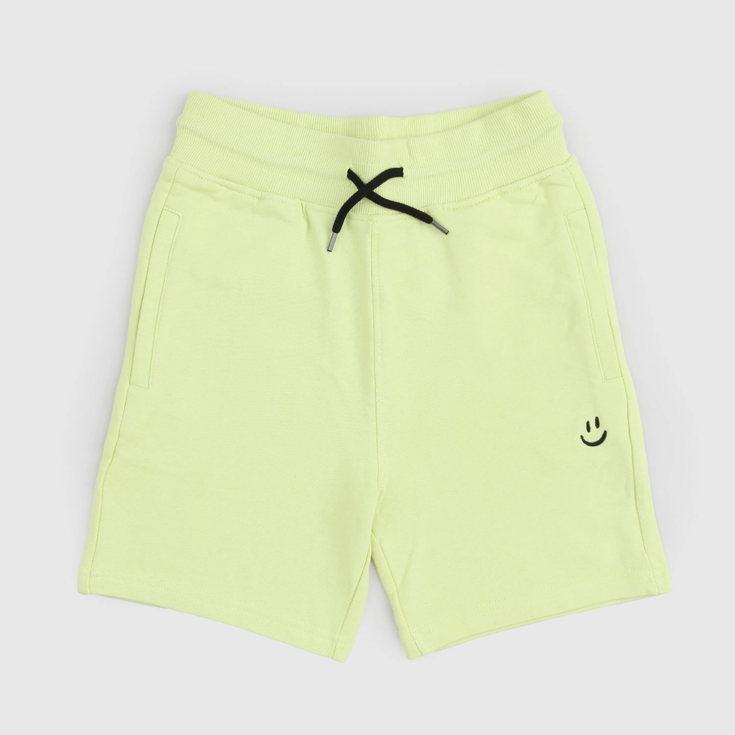 pantaloncino giallo piccolo smile ragazzo - annameglio.com abbigliamento moda