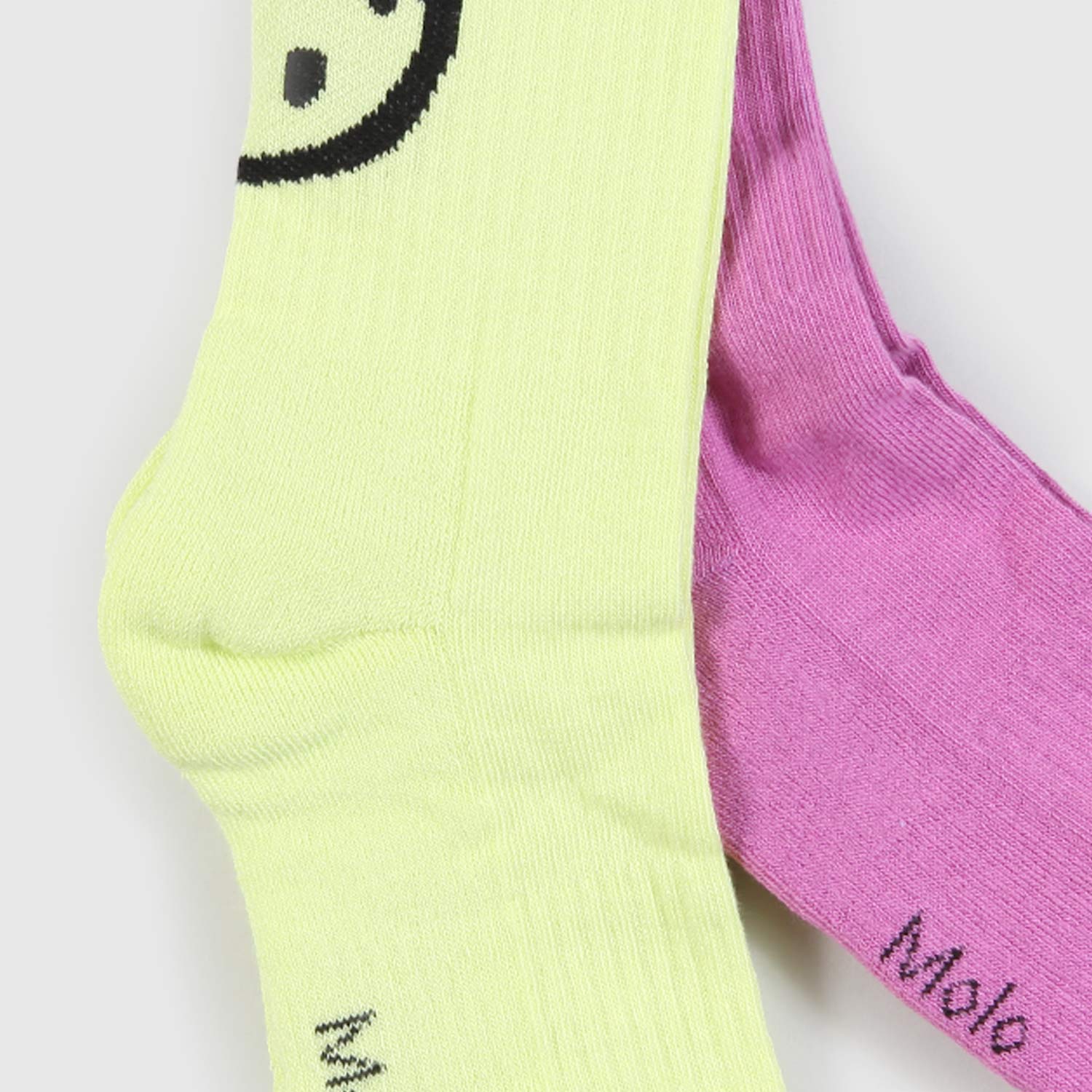 set di due paia di calzini gialli e viola - annameglio.com abbigliamento moda