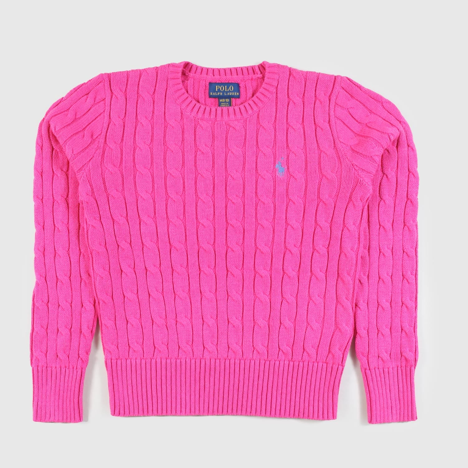 maglioncino rosa con cavallino celeste ragazza - annameglio.com abbigliamento moda