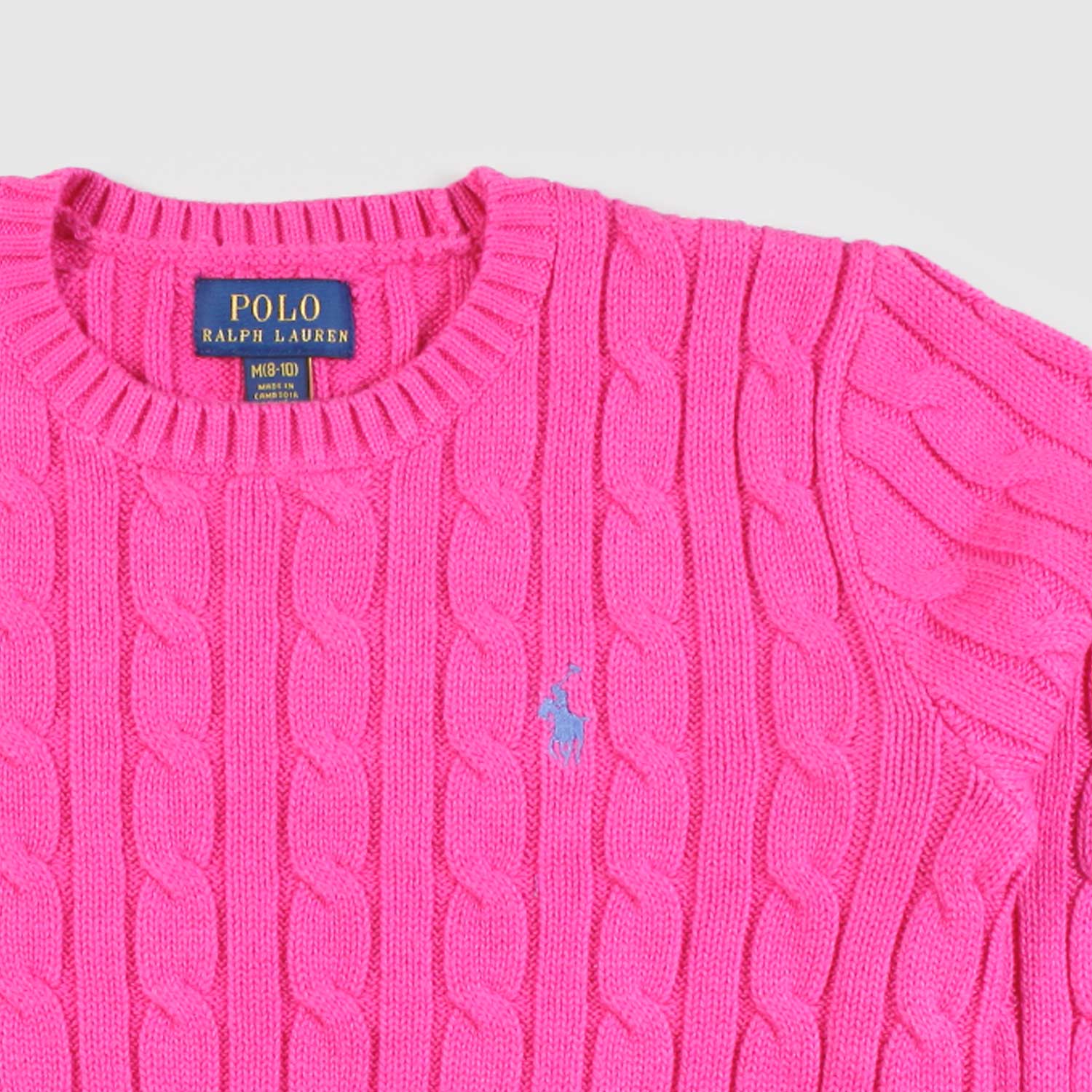 maglioncino rosa con cavallino celeste ragazza - annameglio.com abbigliamento moda